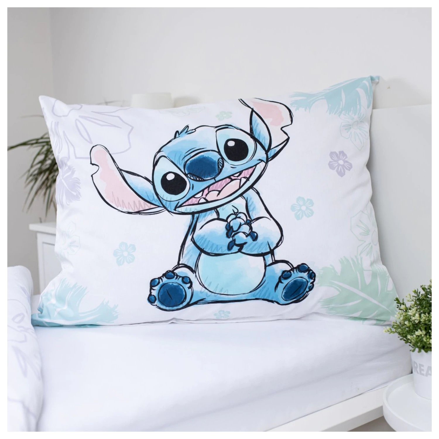Disney Stitch Ohana belo prevleko za odejo fotografija izdelka