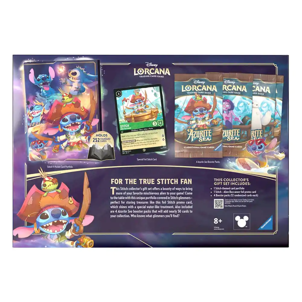 Disney Lorcana TCG Azurite Sea Darilni Set Stitch *English Edition* fotografija izdelka