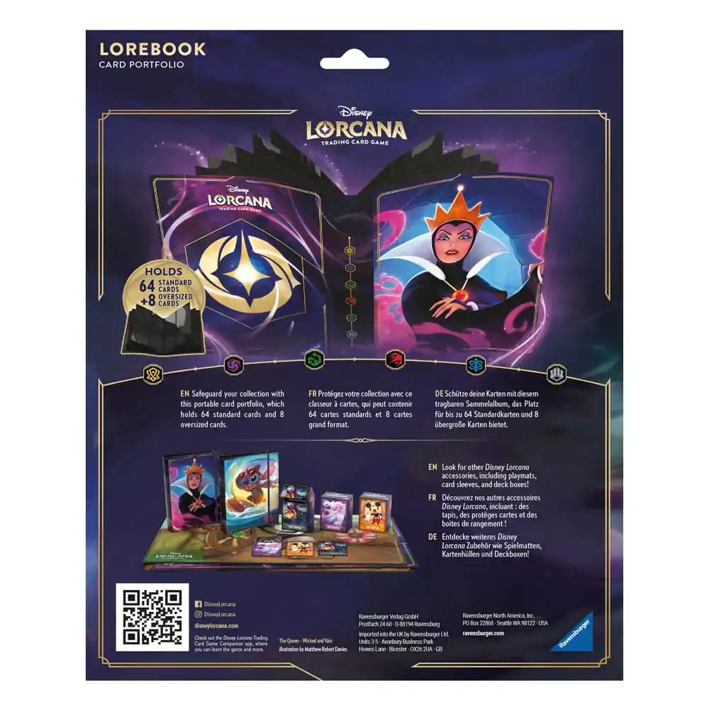 Disney Lorcana TCG Portfolio The Queen fotografija izdelka