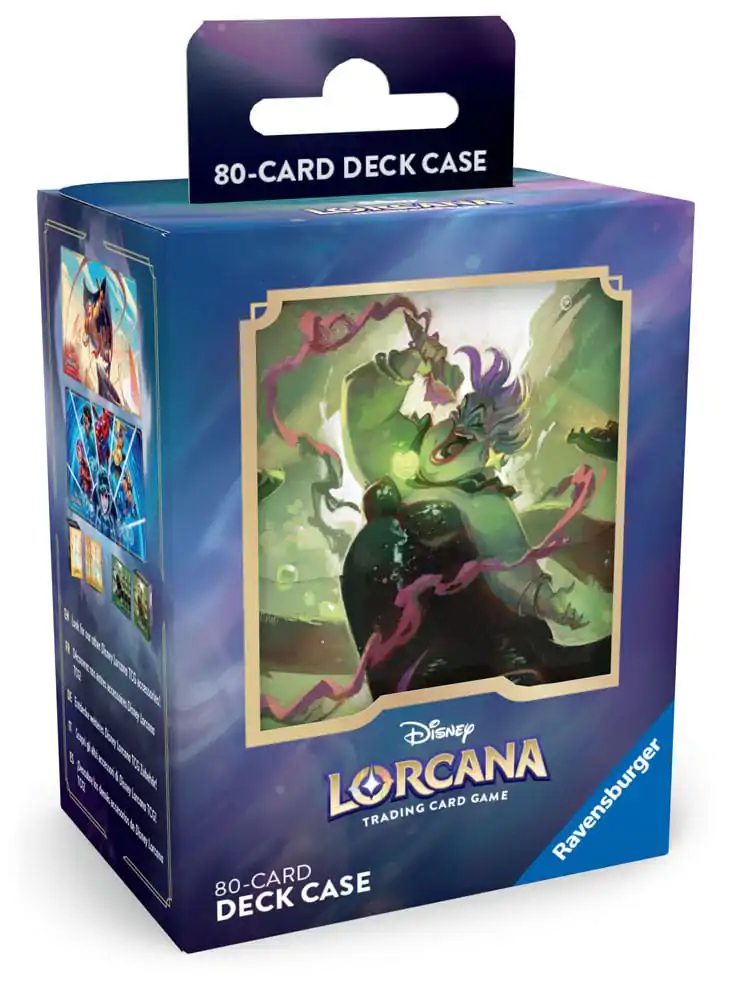 Disney Lorcana TCG Škatla za shranjevanje kart Ursula fotografija izdelka