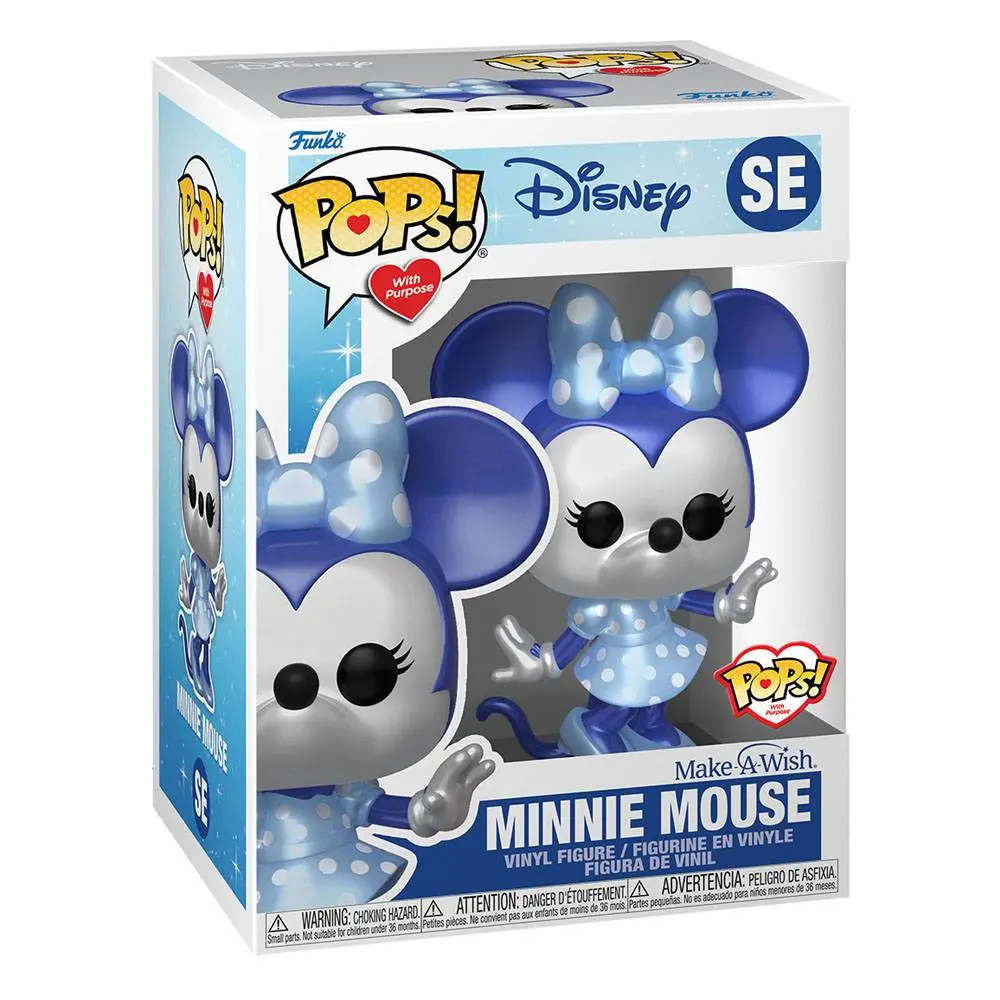 Disney Make a Wish 2022 POP! Disney Vinyl Figurica Minnie Mouse (Metallic) 9 cm fotografija izdelka