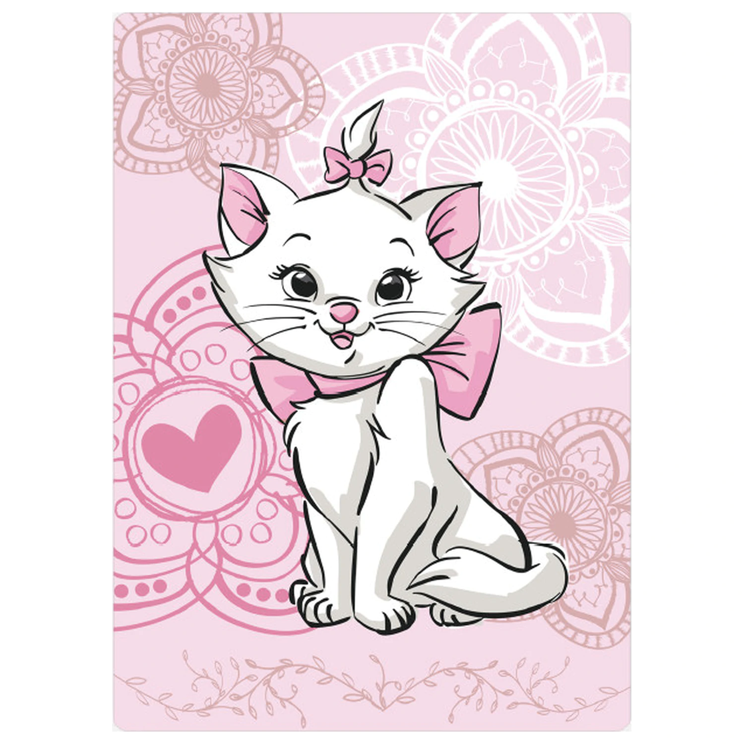 Disney Marie Aristocat odeja iz flisa fotografija izdelka