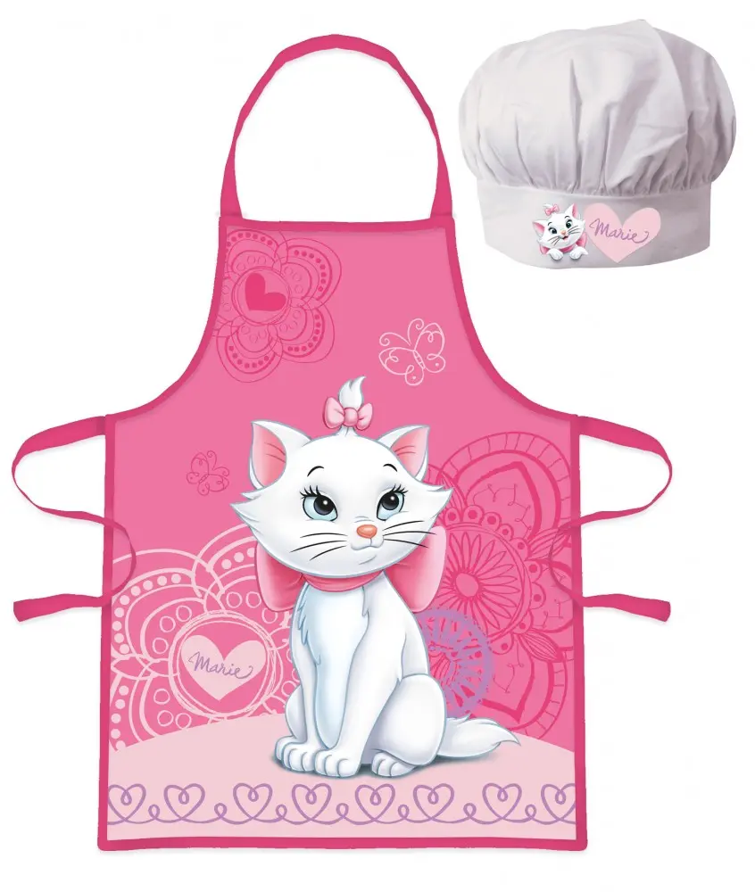 Disney Marie Cat otroški predpasnik, 2-delni komplet fotografija izdelka