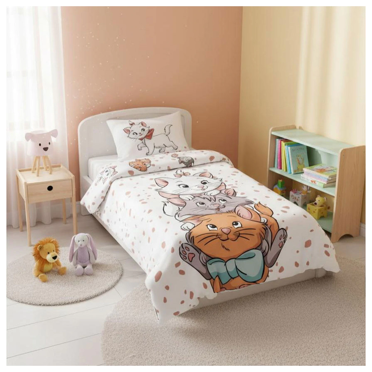 Disney Marie Friends Toddler prevleka za otroško odejo fotografija izdelka