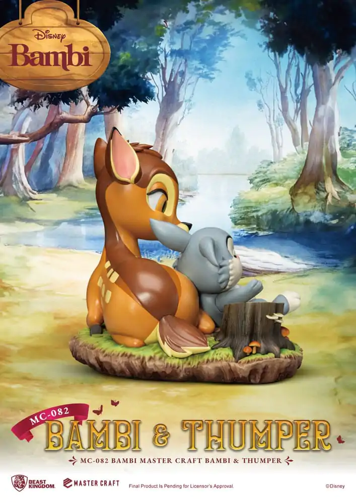 Disney Master Craft Kip Bambi & Thumper 26 cm fotografija izdelka