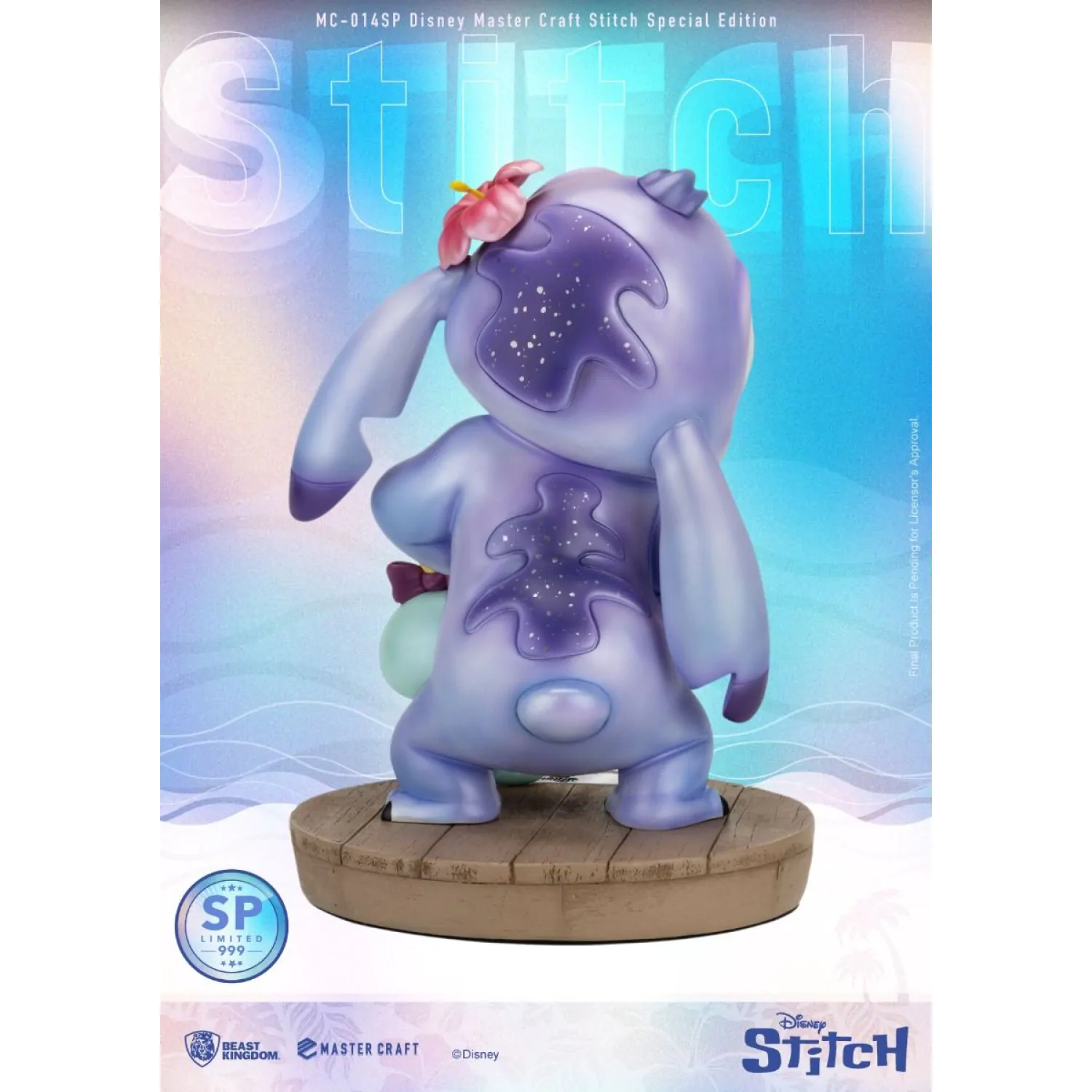 Disney Master Craft Kip Lilo & Stitch Stitch Special Edition 34 cm fotografija izdelka