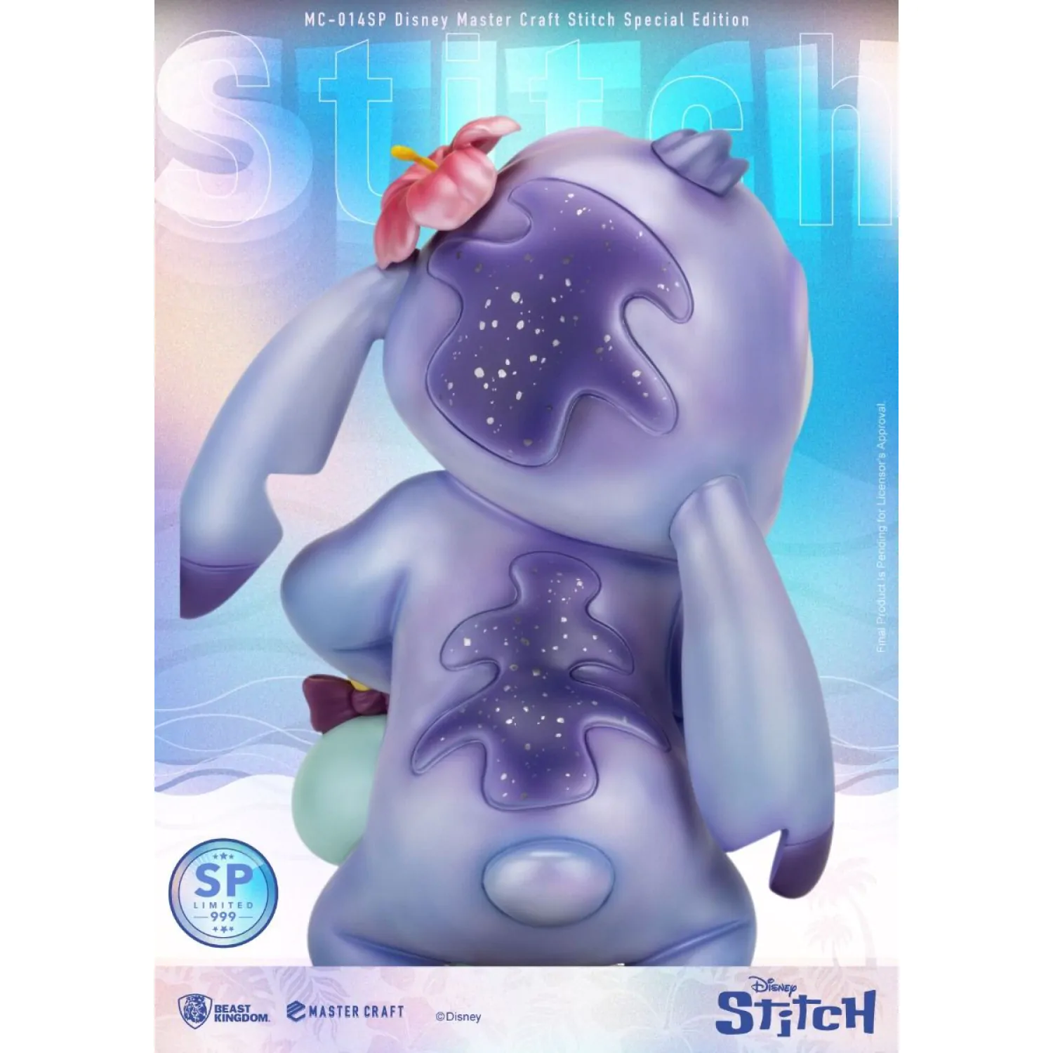Disney Master Craft Kip Lilo & Stitch Stitch Special Edition 34 cm fotografija izdelka