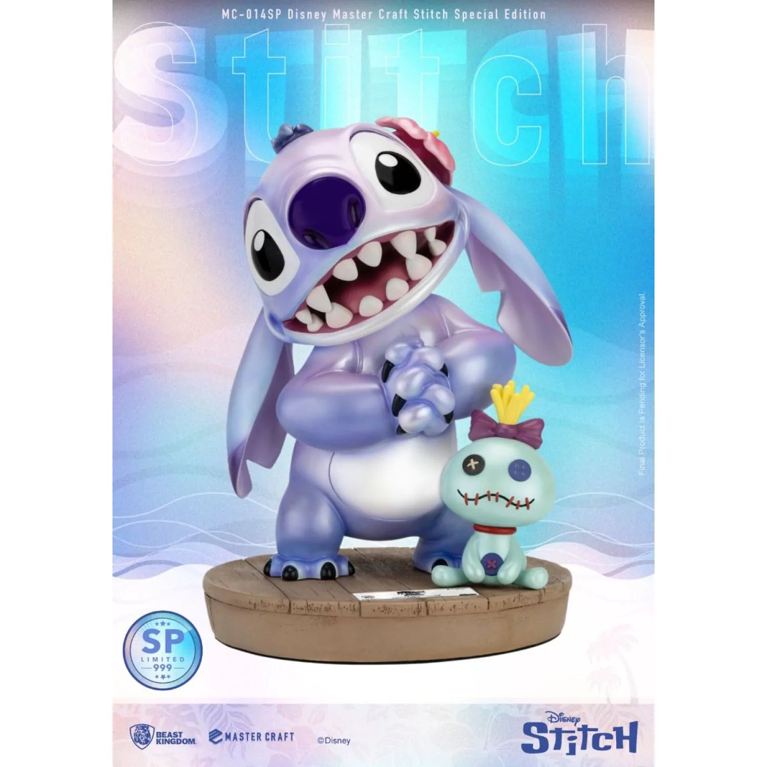 Disney Master Craft Kip Lilo & Stitch Stitch Special Edition 34 cm fotografija izdelka