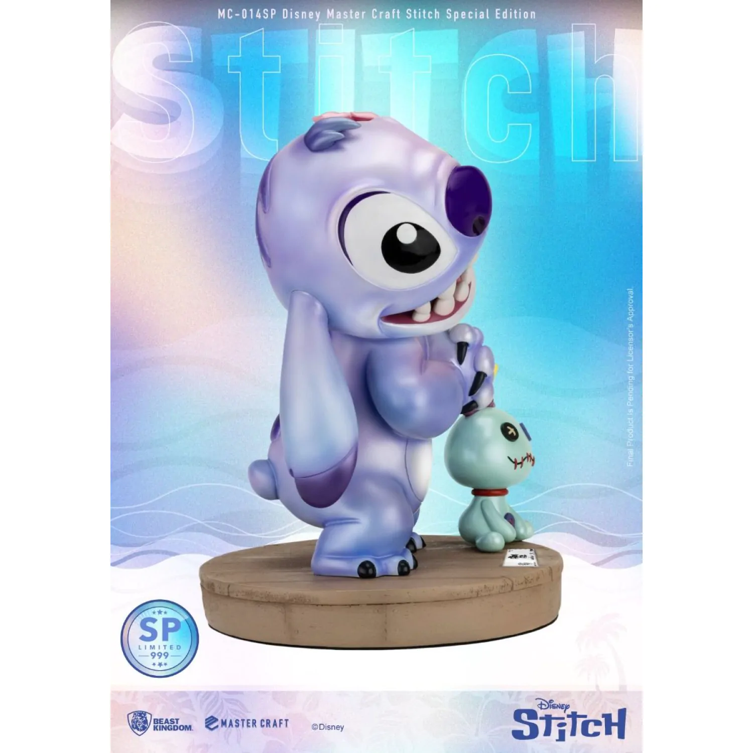 Disney Master Craft Kip Lilo & Stitch Stitch Special Edition 34 cm fotografija izdelka