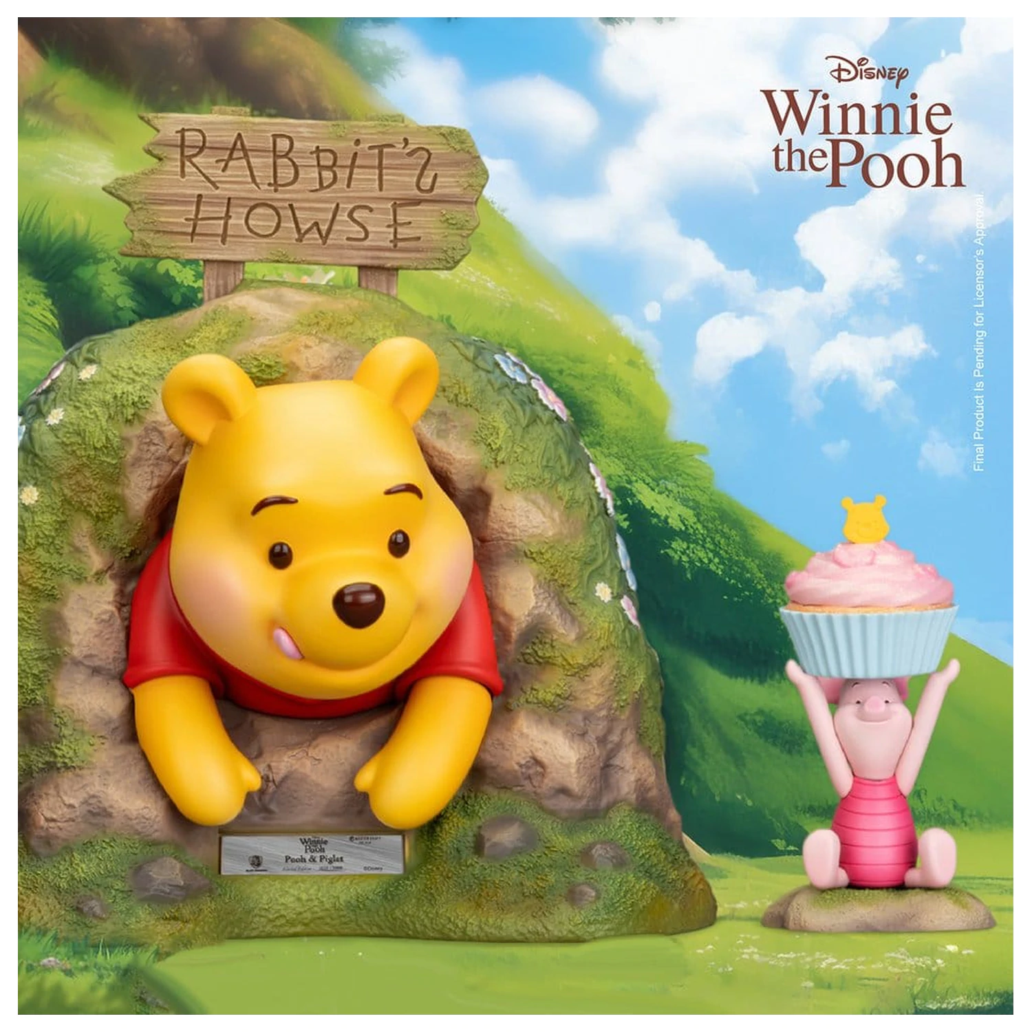Disney Master Craft Kip Pooh & Piglet 33 cm fotografija izdelka