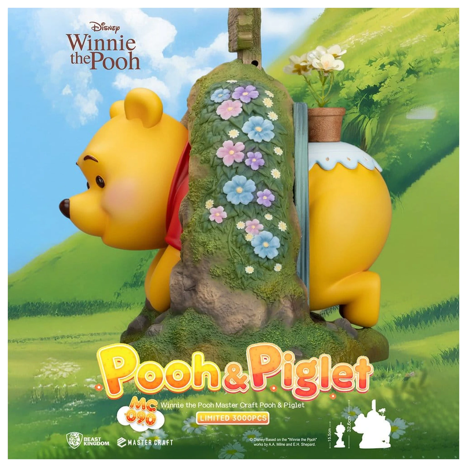 Disney Master Craft Kip Pooh & Piglet 33 cm fotografija izdelka