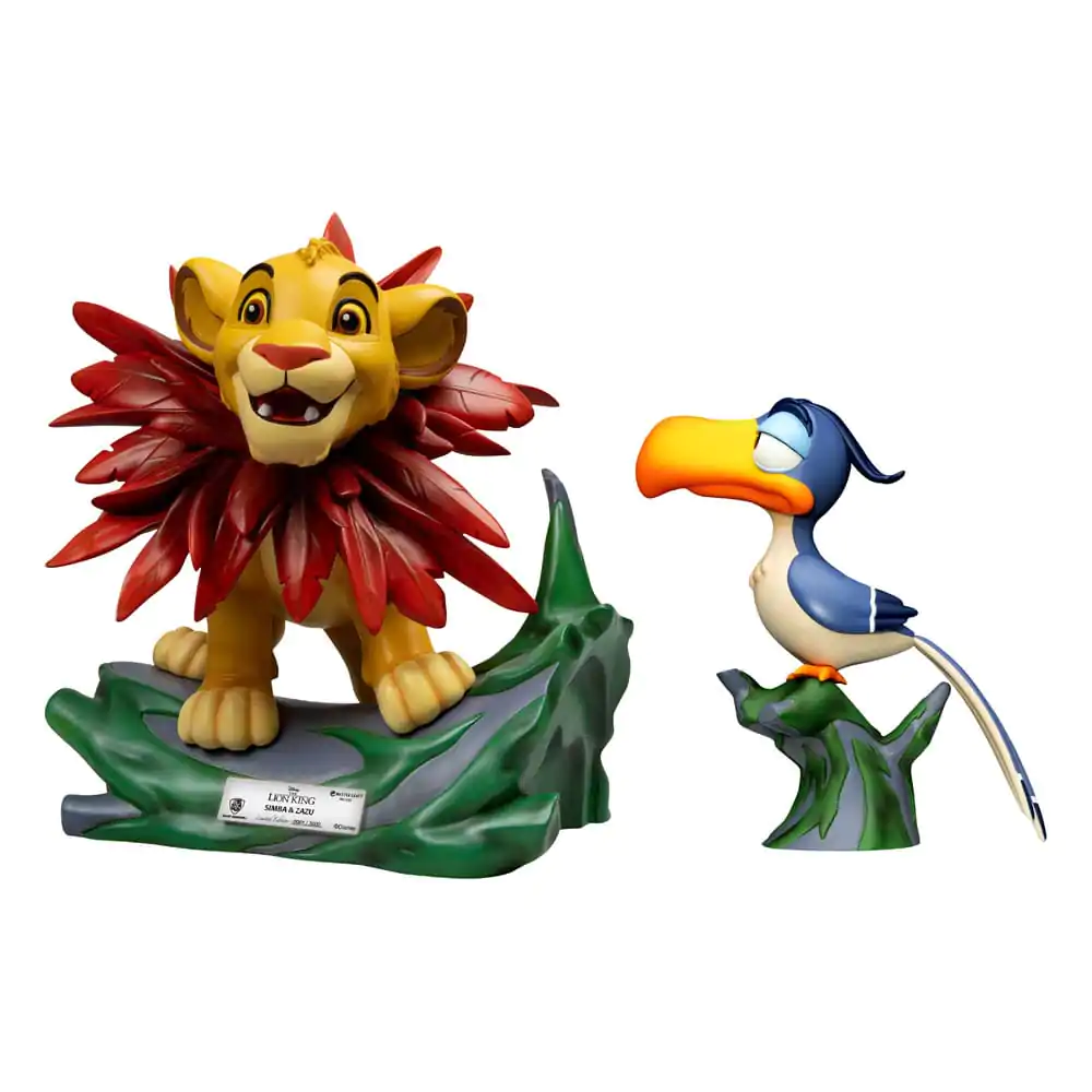 Disney Master Craft Kipi 2-Pack The Lion King Little Simba & Zazu 31 cm fotografija izdelka