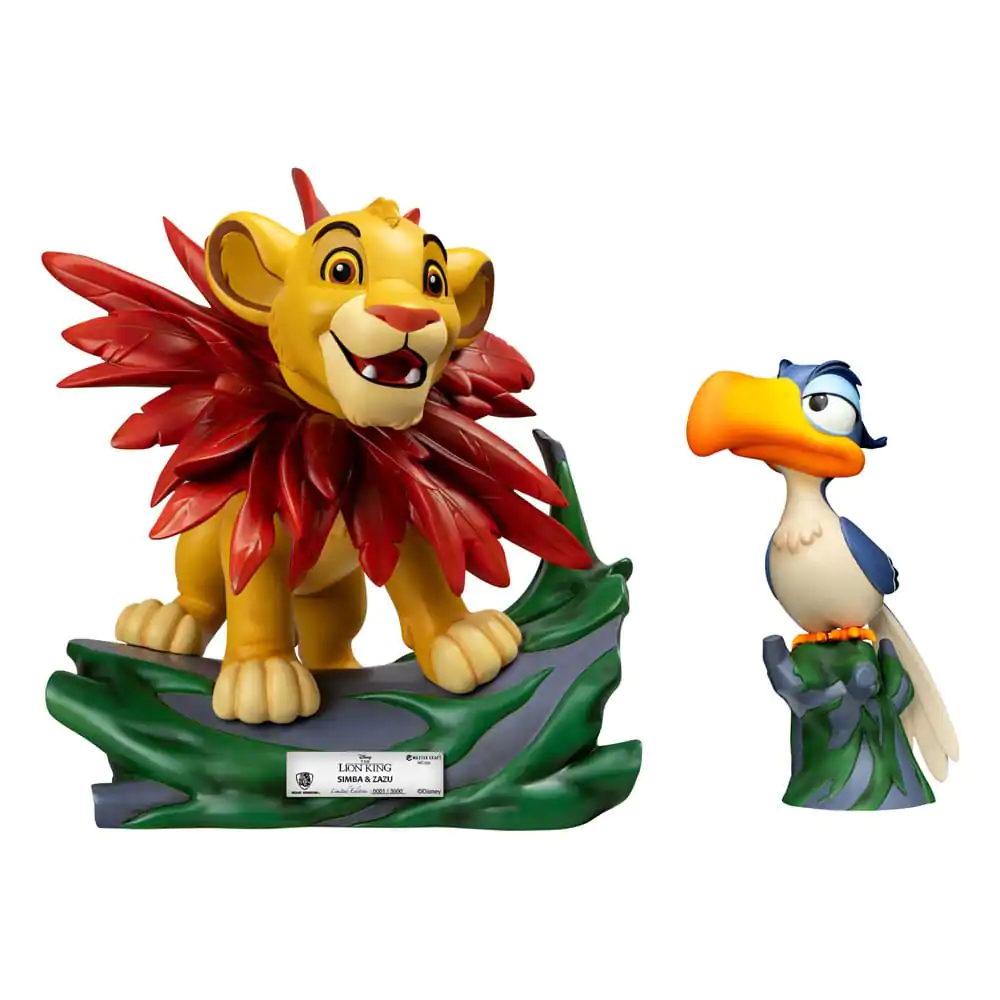 Disney Master Craft Kipi 2-Pack The Lion King Little Simba & Zazu 31 cm fotografija izdelka