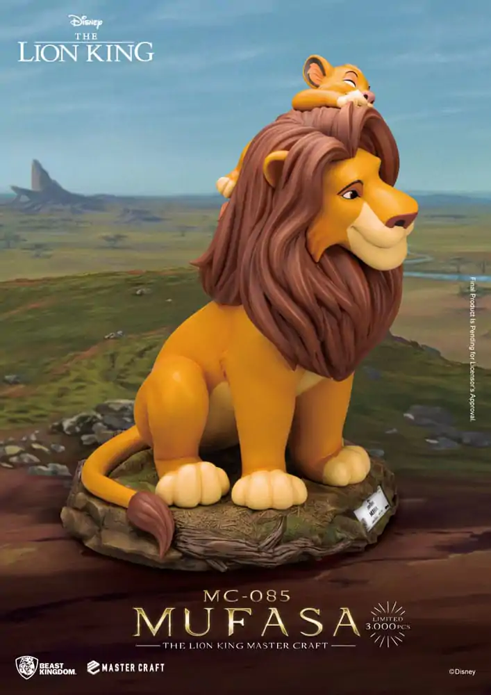 Disney Master Craft Kip The Lion King Mufasa 36 cm fotografija izdelka