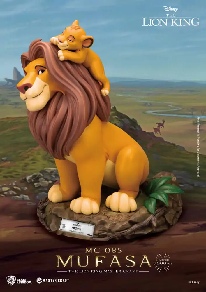 Disney Master Craft Kip The Lion King Mufasa 36 cm fotografija izdelka