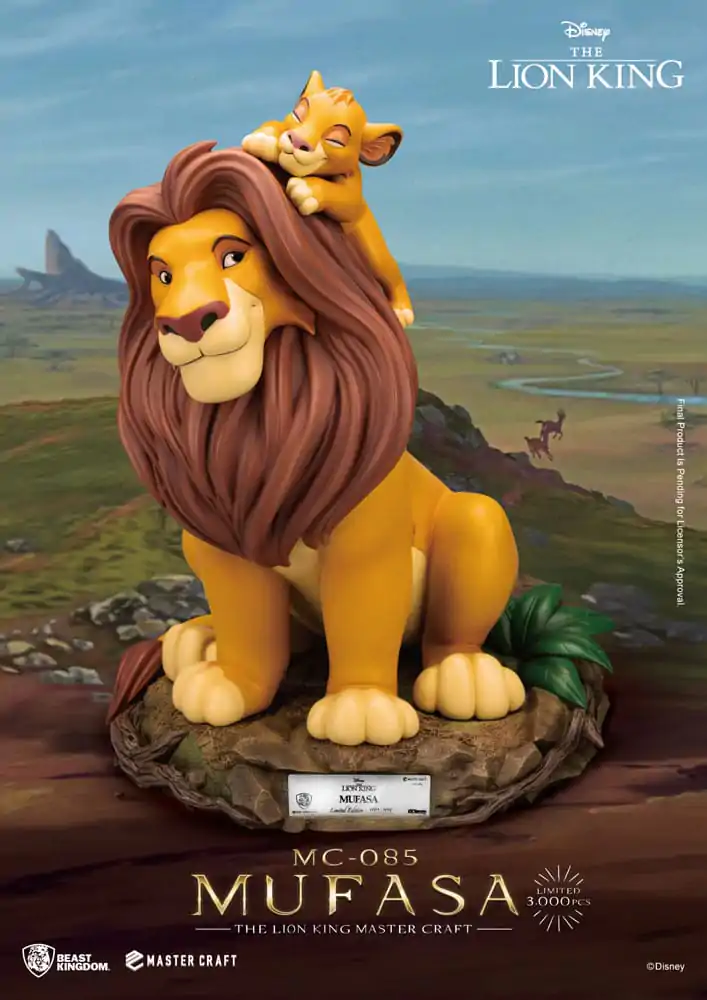 Disney Master Craft Kip The Lion King Mufasa 36 cm fotografija izdelka