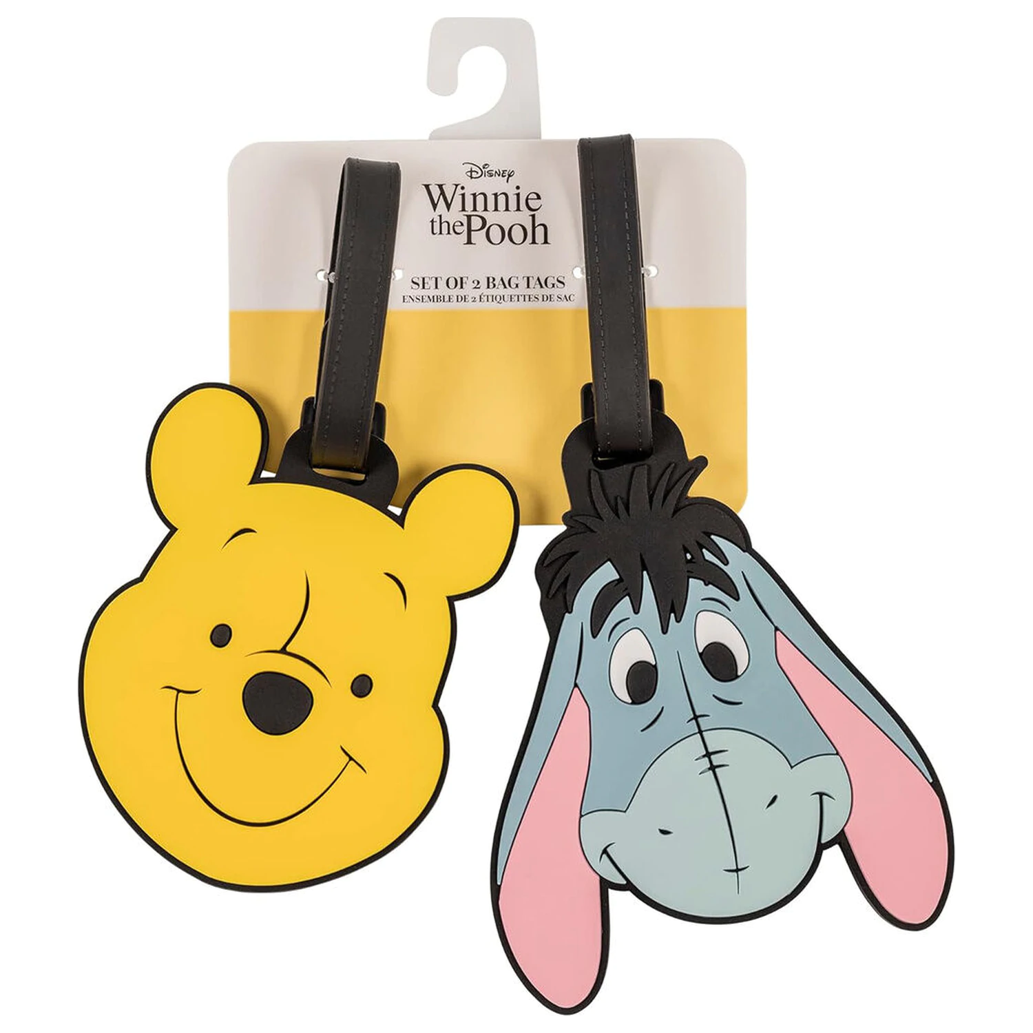 Disney Winnie the Pooh set 2 obeskov za prtljago fotografija izdelka