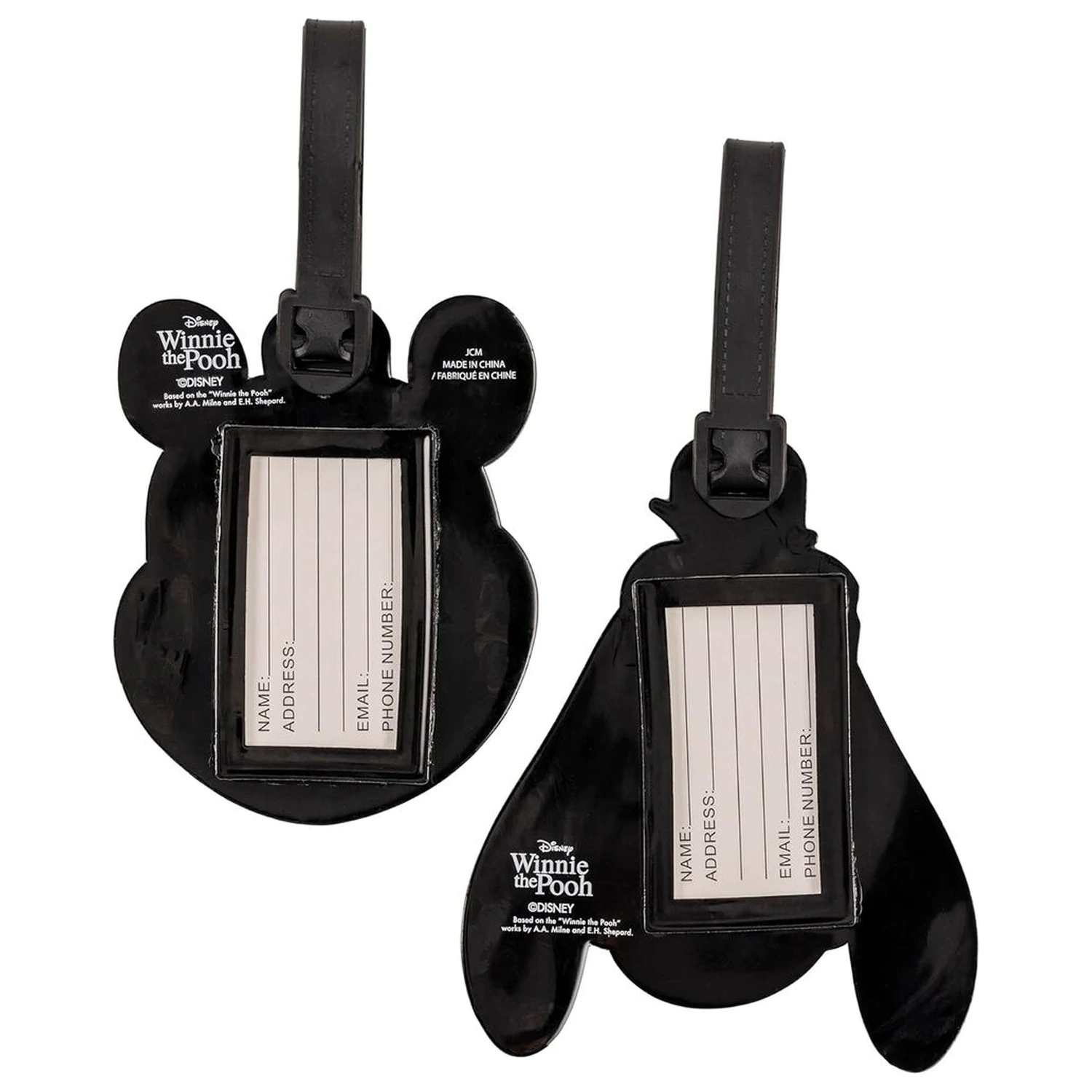 Disney Winnie the Pooh set 2 obeskov za prtljago fotografija izdelka