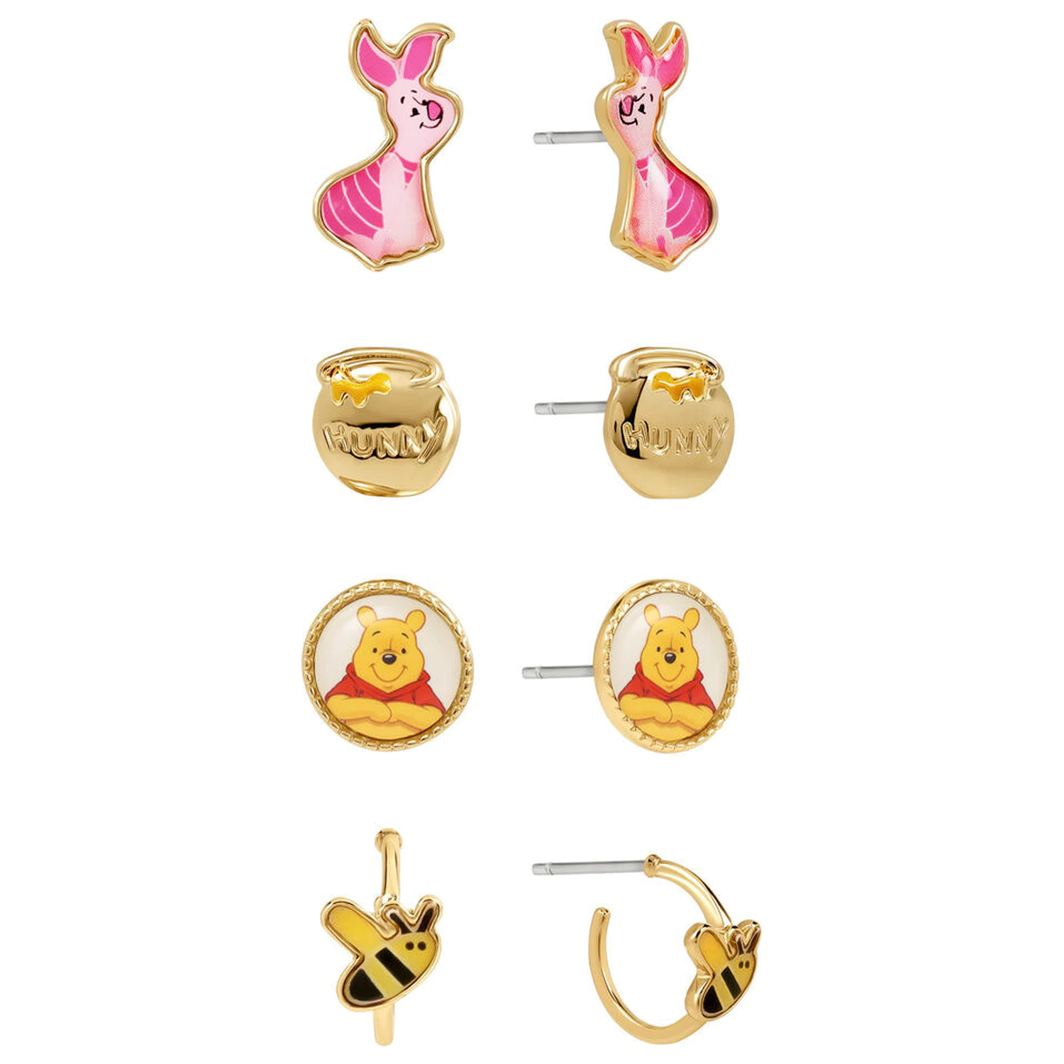 Disney Winnie the Pooh set 4 uhanov fotografija izdelka