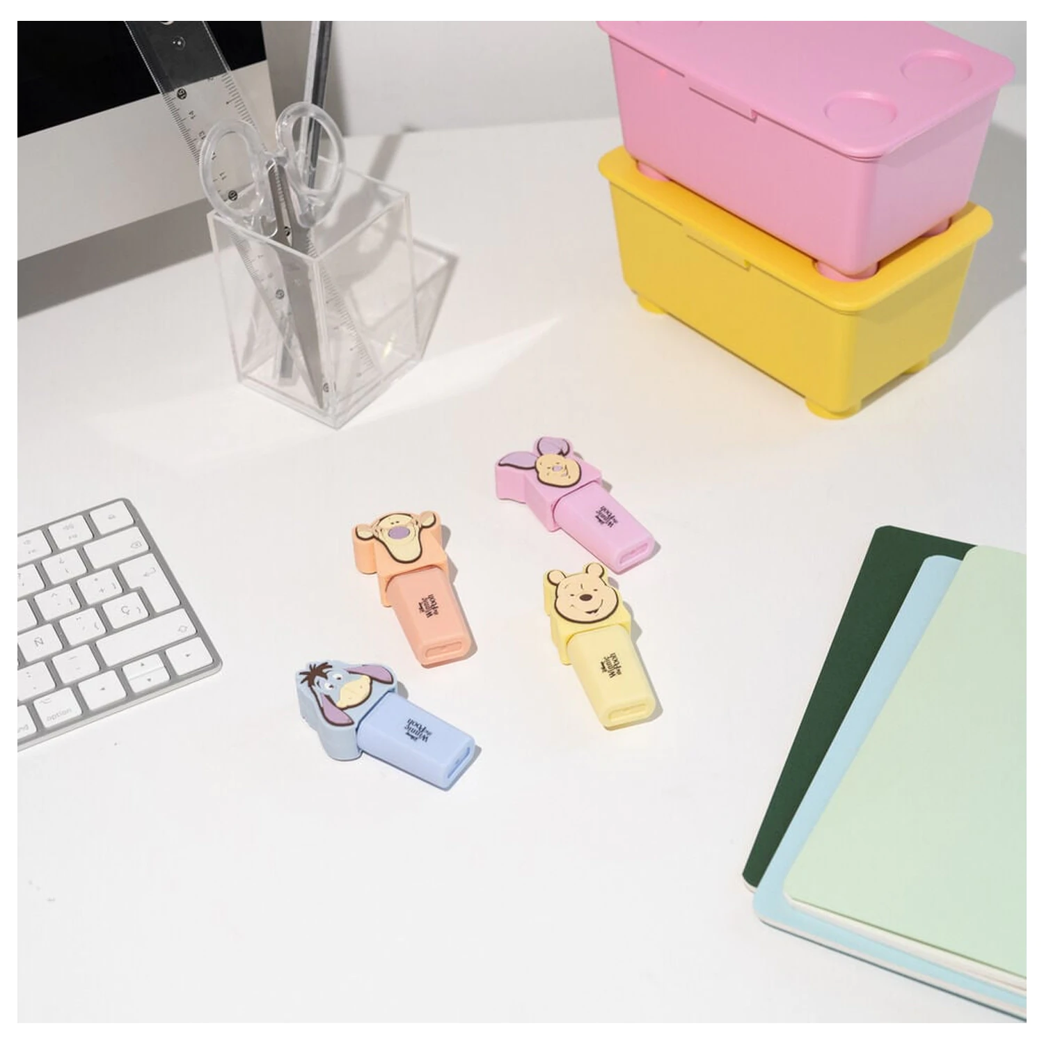 Disney Winnie the Pooh paket 4 označevalcev fotografija izdelka