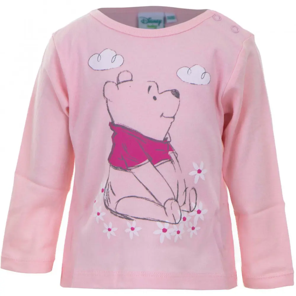 Disney Winnie the Pooh Baby majica s kratkimi rokavi, zgornji del 2-delni 74/80 cm fotografija izdelka