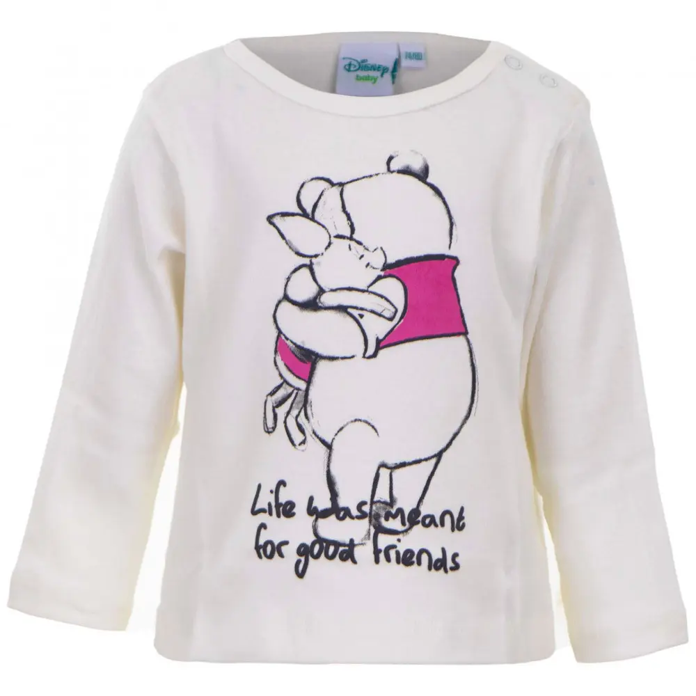 Disney Winnie the Pooh Baby majica s kratkimi rokavi, zgornji del 2-delni 74/80 cm fotografija izdelka