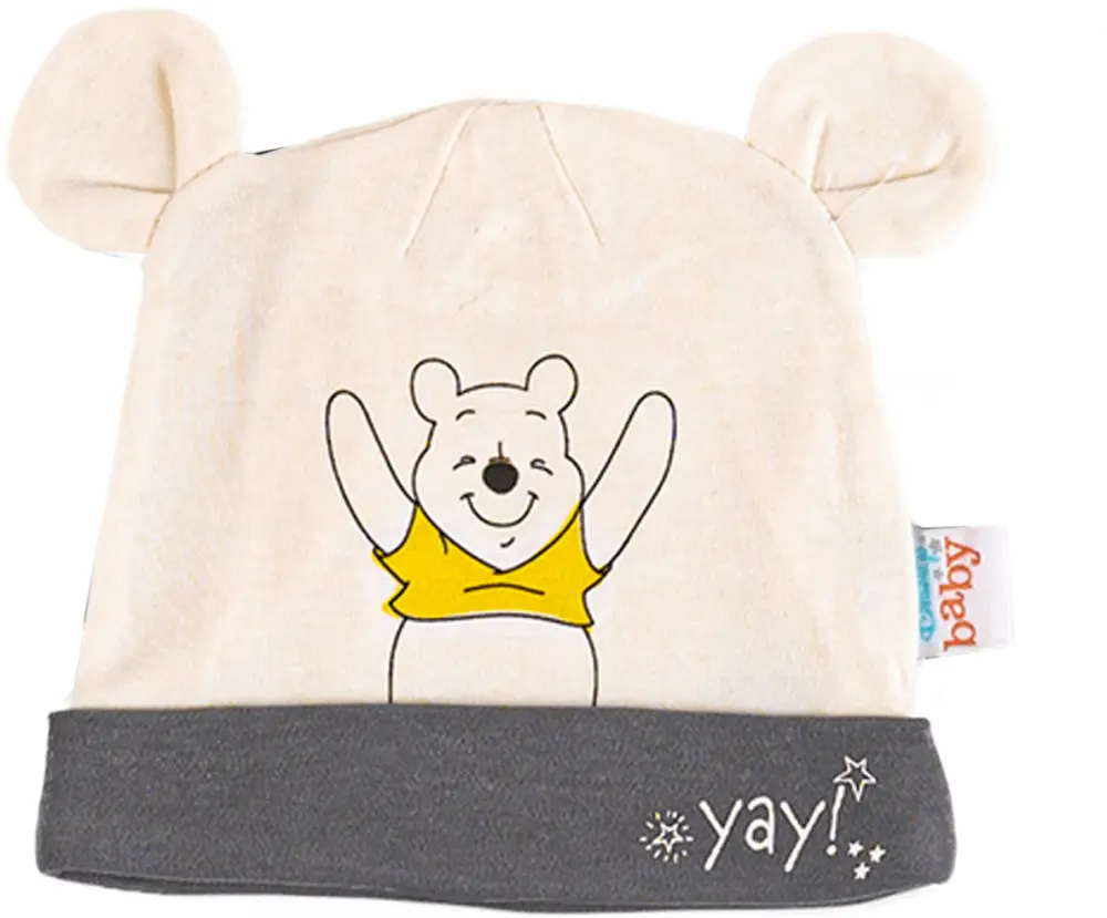 Disney Winnie the Pooh otroška kapa 2-delni set 62/68 cm fotografija izdelka