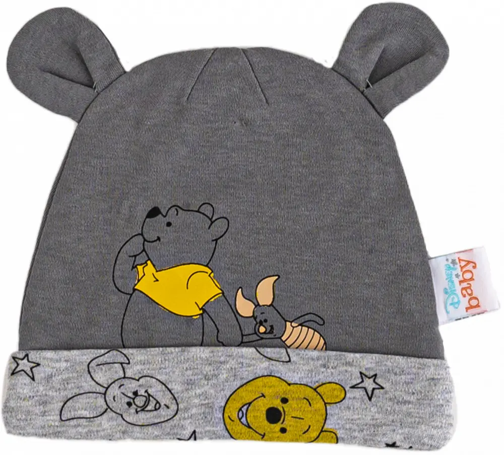 Disney Winnie the Pooh otroška kapa 2-delni set 62/68 cm fotografija izdelka