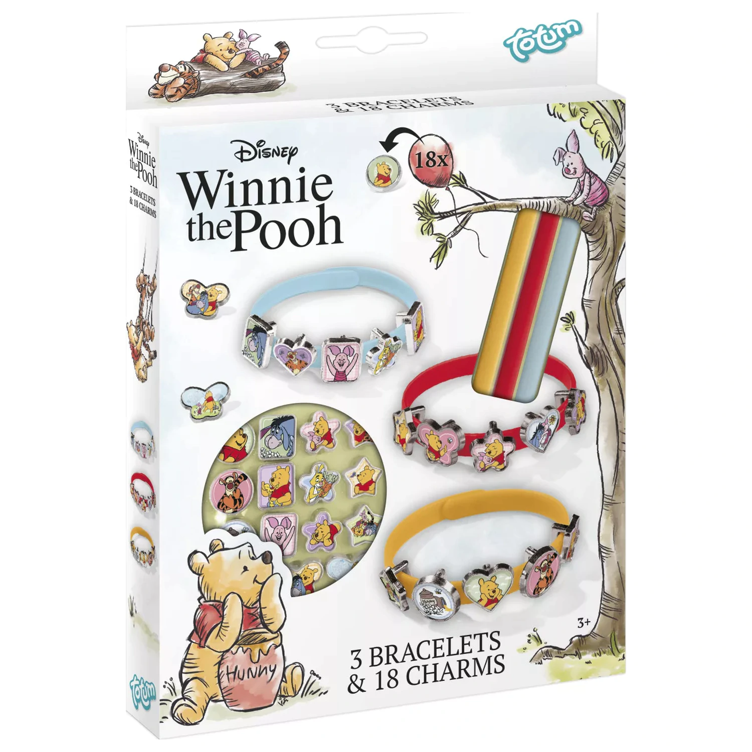Disney Winnie the Pooh Happy komplet za izdelavo zapestnic fotografija izdelka