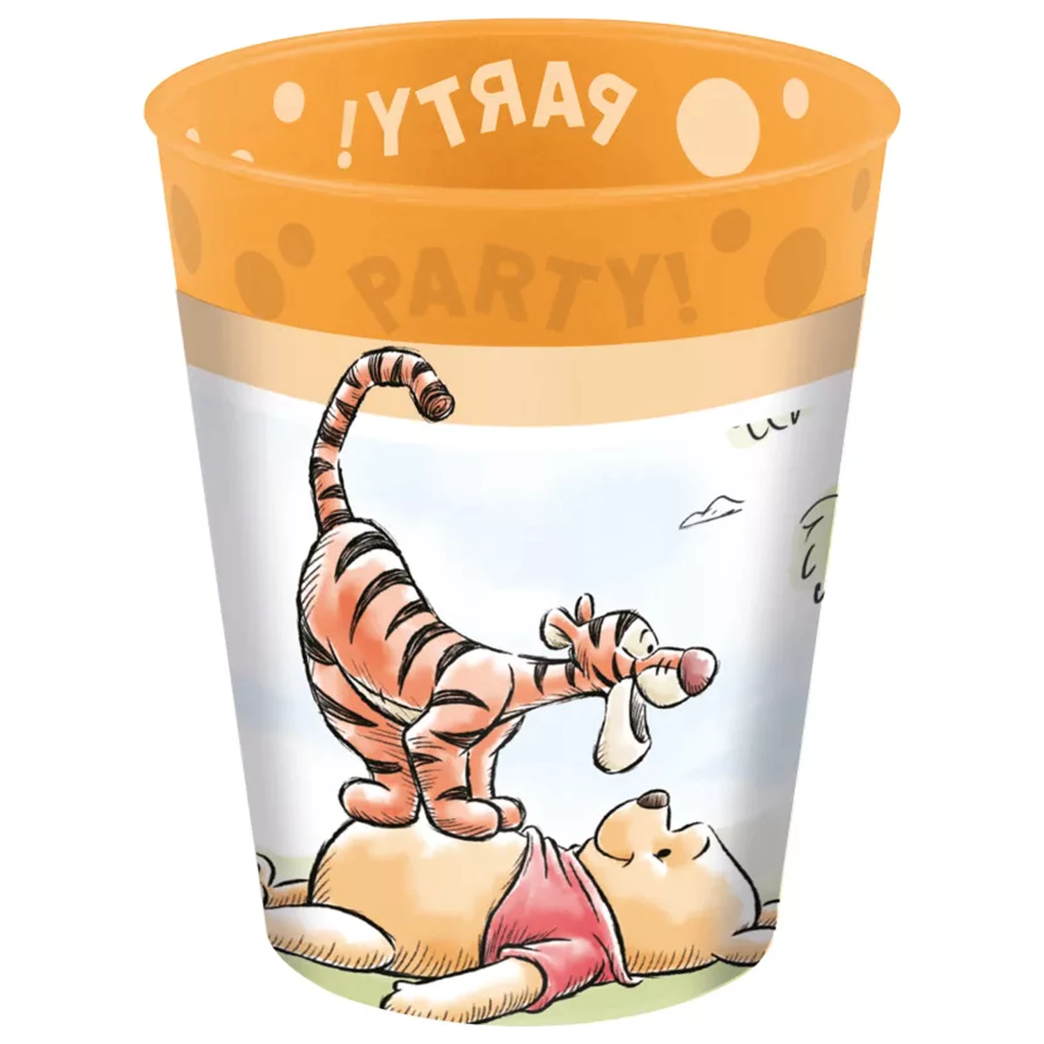 Disney Winnie the Pooh Loves Nature Micro Premium plastični komplet lončkov 4 kos 250 ml fotografija izdelka