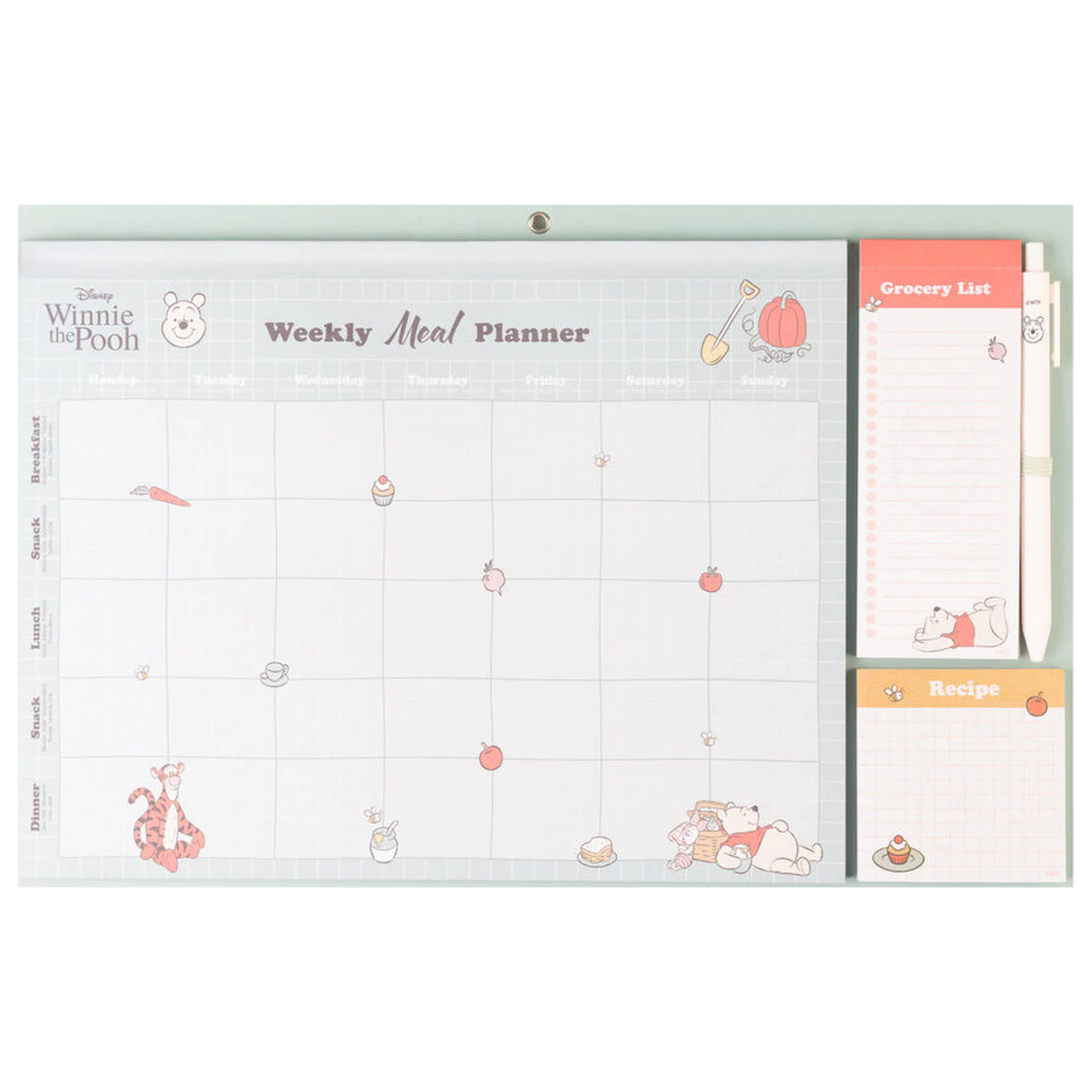 Disney Winnie the Pooh magnetni planer obrokov fotografija izdelka