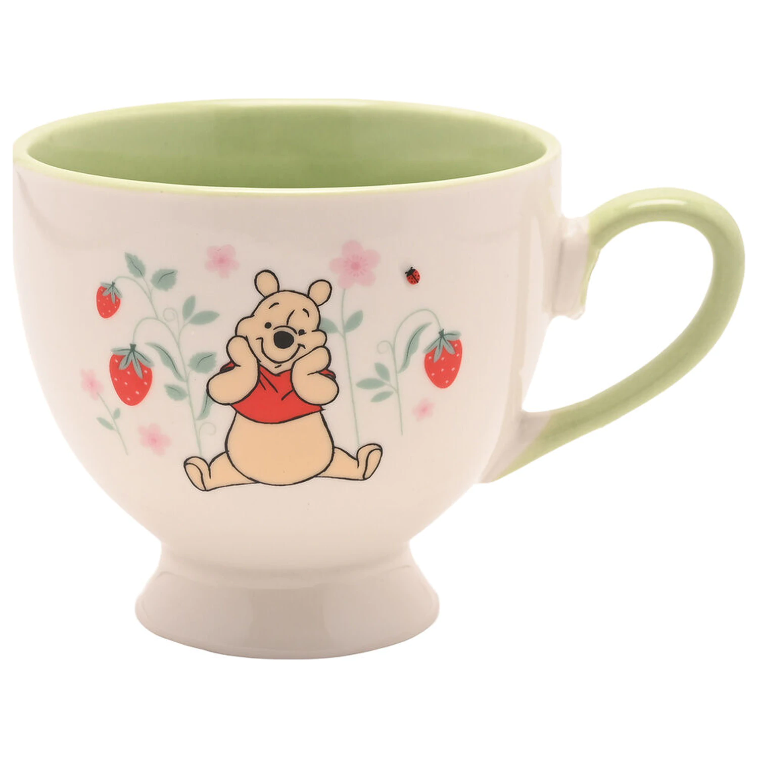 Disney Winnie the Pooh Winnie skodelica za čaj in krožniček fotografija izdelka
