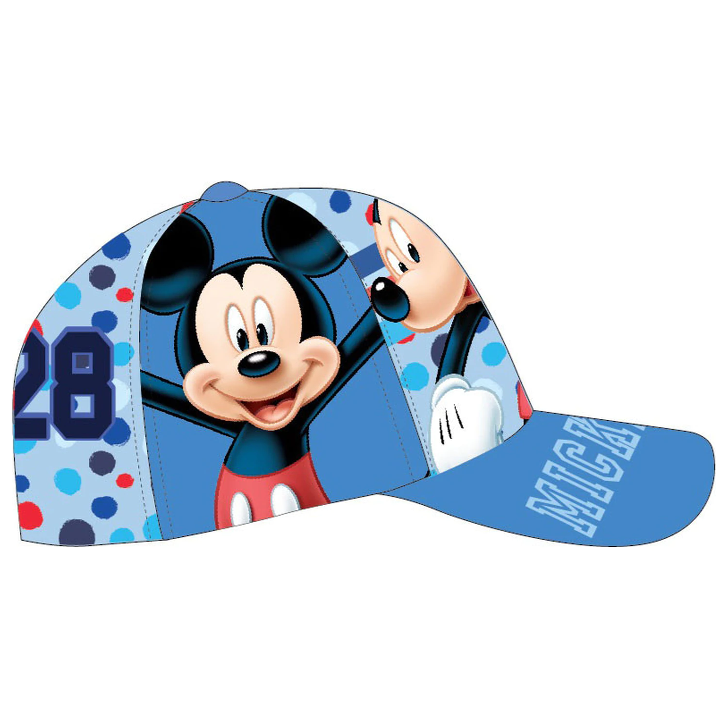 Disney Mickey 1928 otroška kapa s šiltom 51 cm fotografija izdelka
