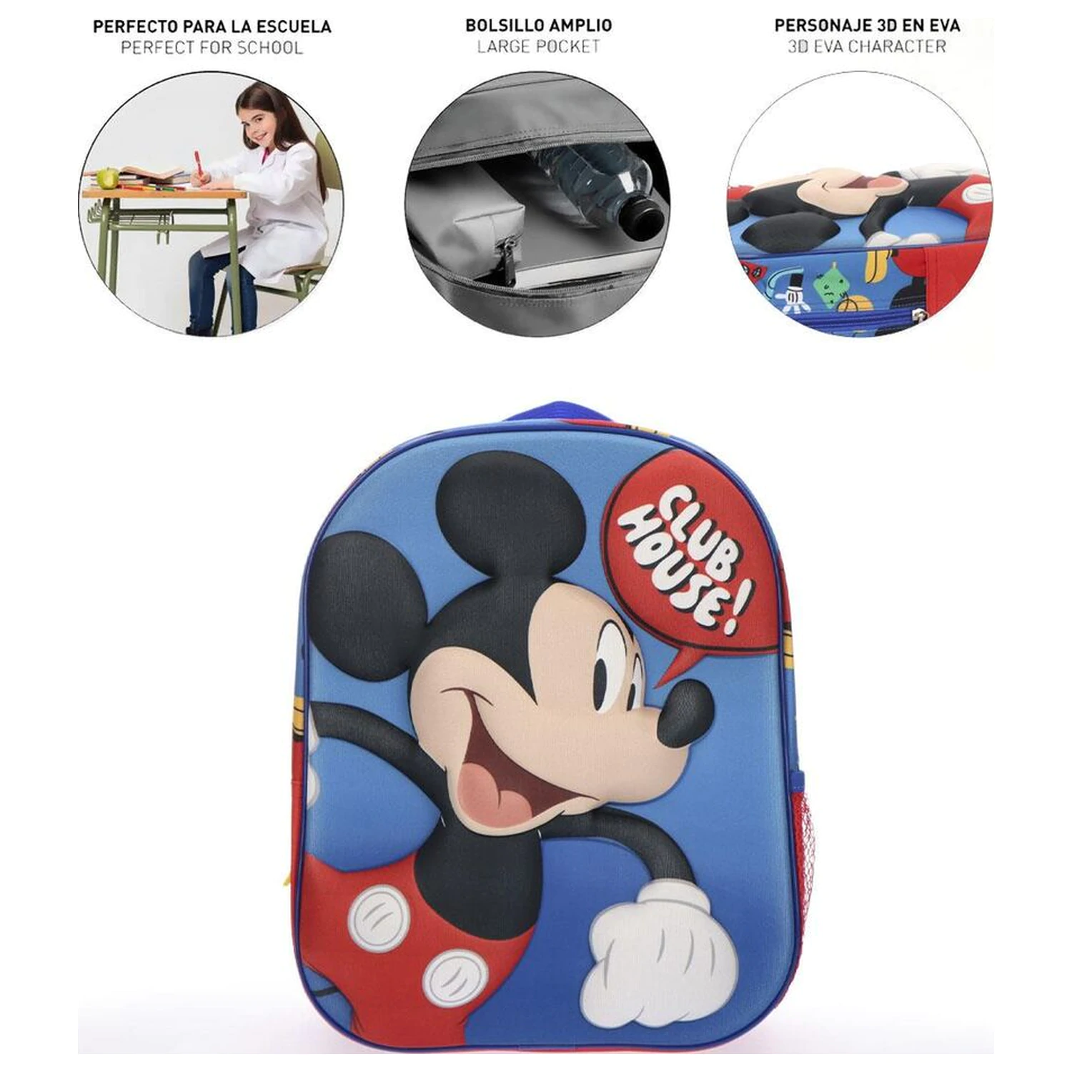 Disney Mickey 3D nahrbtnik 30cm fotografija izdelka