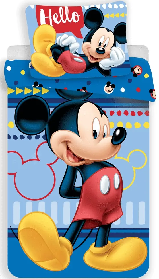 Disney Mickey Mouse set prevleke za odejo 140x200cm, 70x90cm fotografija izdelka