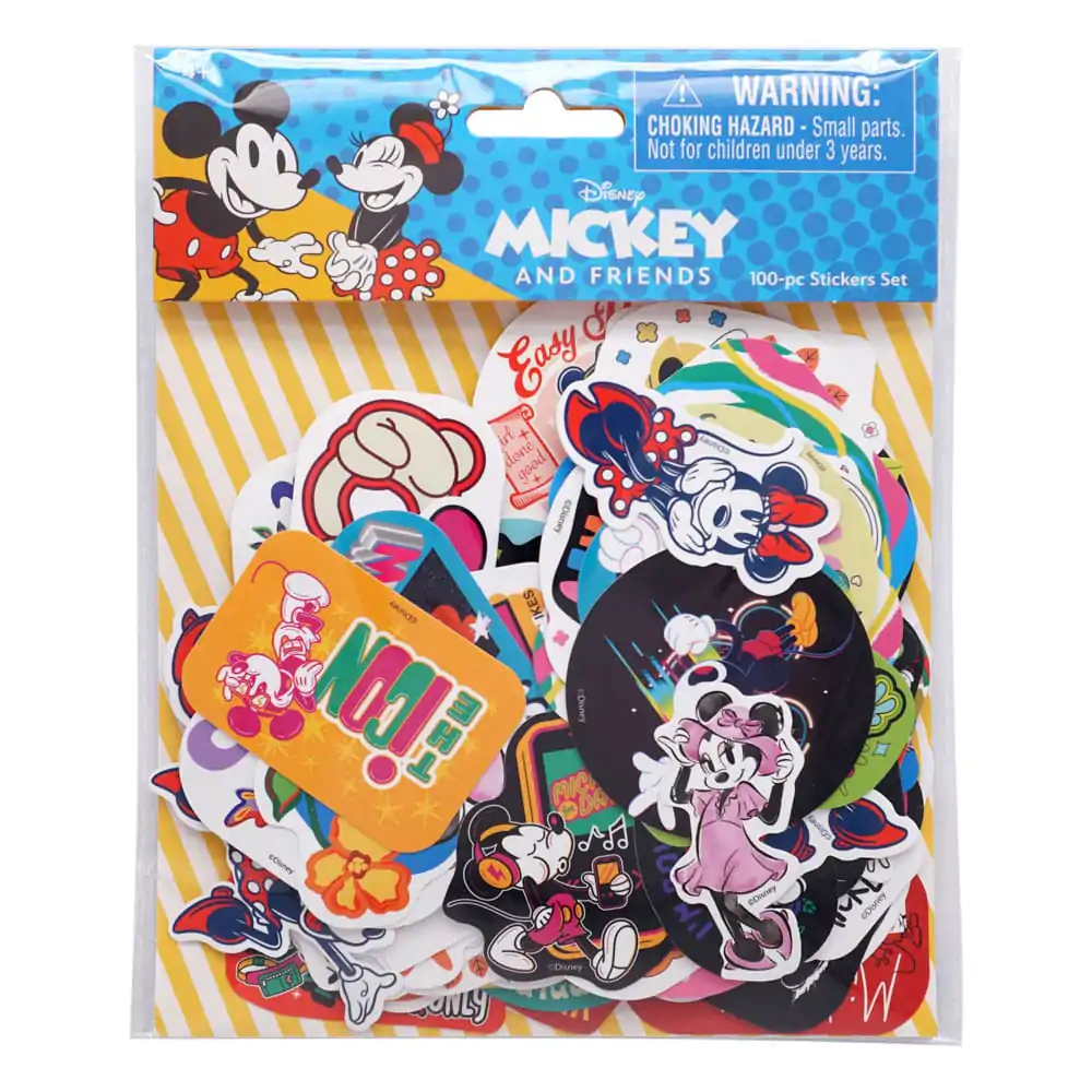 Disney Stickers Set 100-Pack Mickey & Minnie / Set nalepk Disney 100-delni Mickey & Minnie fotografija izdelka