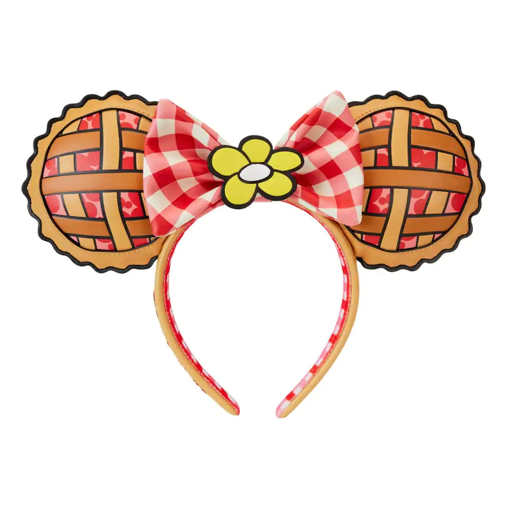 Disney by Loungefly naglavni trak z ušesi Headband Mickey & Minnie Picnic Pie fotografija izdelka