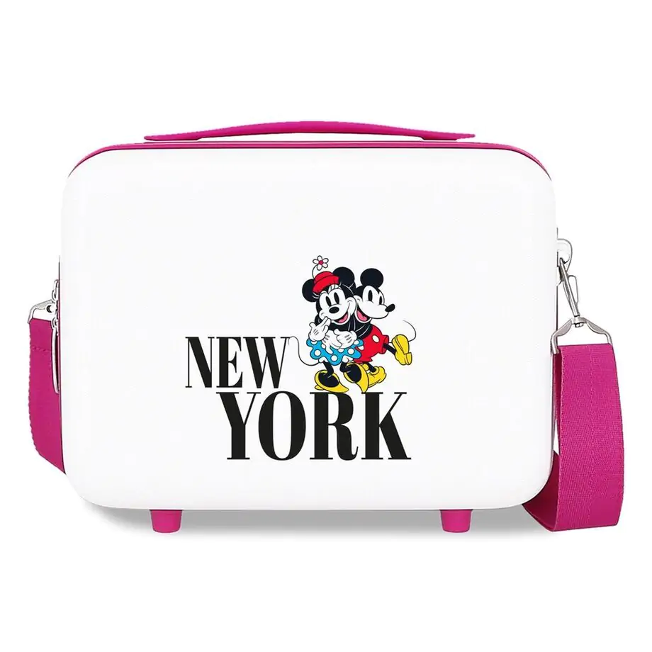 Disney Mickey & Minnie Trip To New York prilagodljiv ABS kozmetični kovček fotografija izdelka