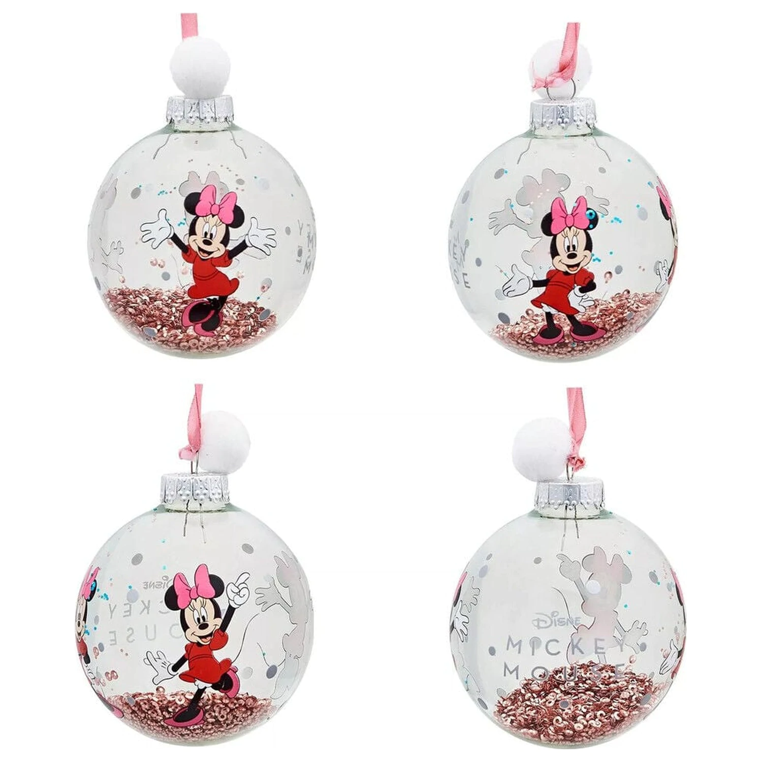 Disney Mickey and Friends komplet 7 božičnih kroglic fotografija izdelka