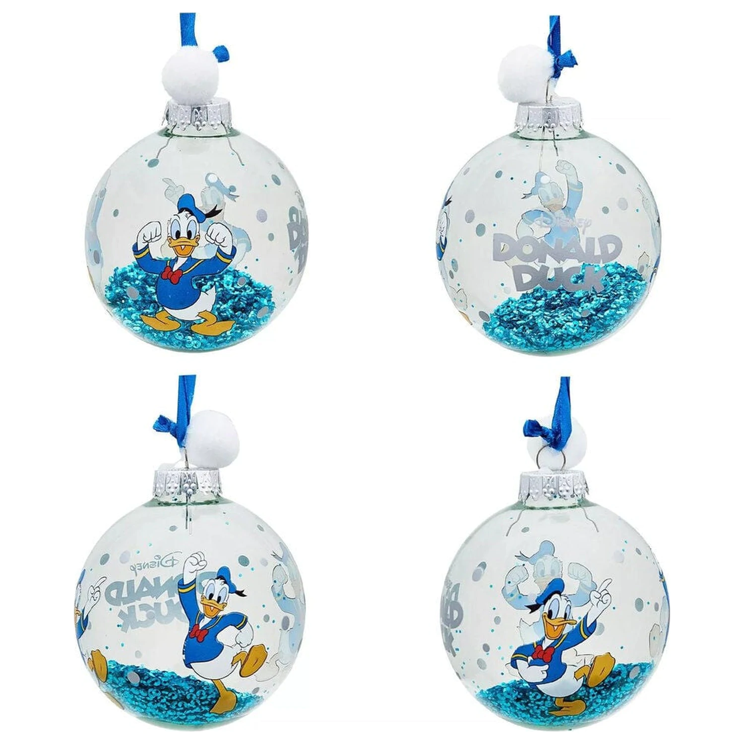 Disney Mickey and Friends komplet 7 božičnih kroglic fotografija izdelka