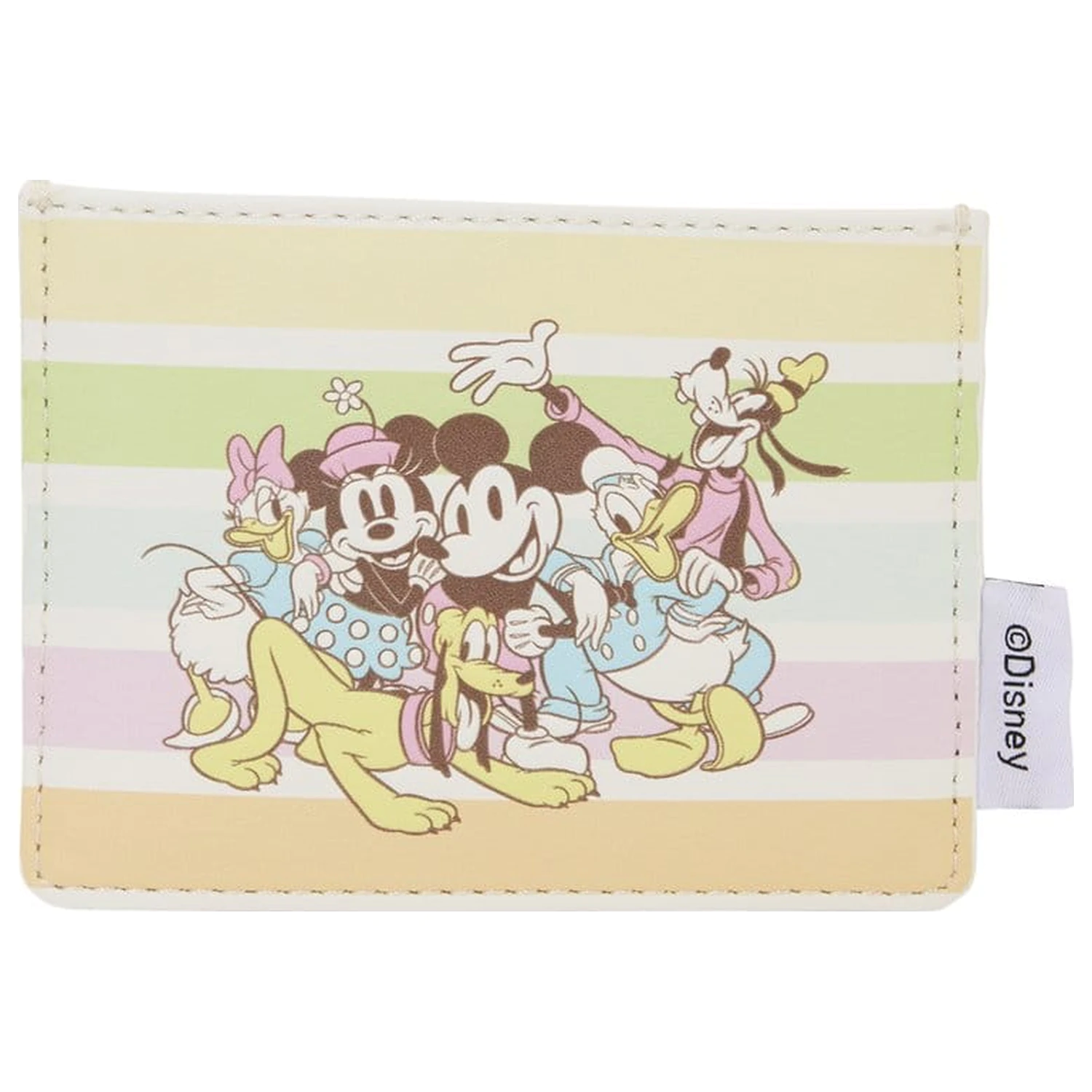 Disney by Loungefly Etui za kartice Mickey and Friends Rainbow Stripes fotografija izdelka