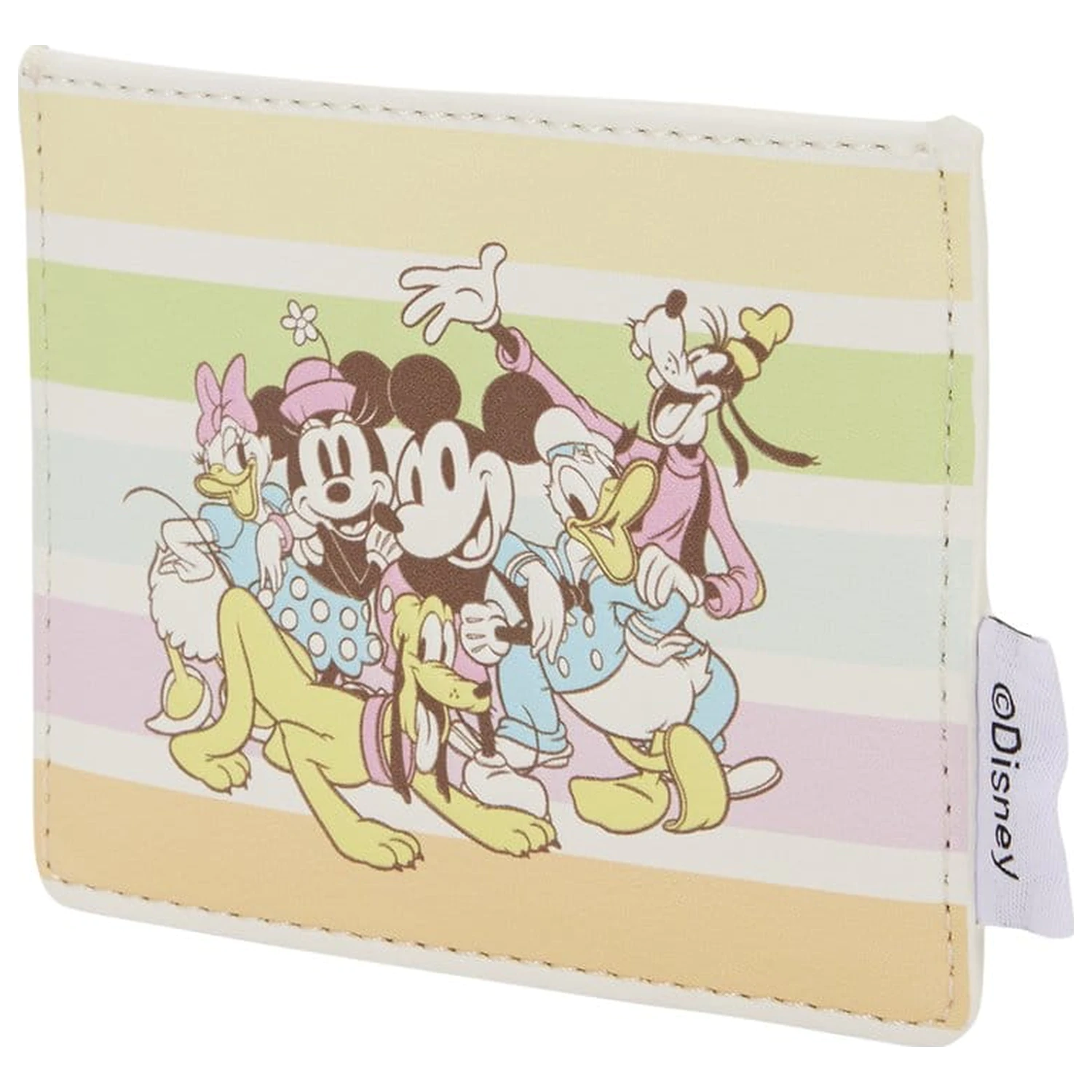 Disney by Loungefly Etui za kartice Mickey and Friends Rainbow Stripes fotografija izdelka