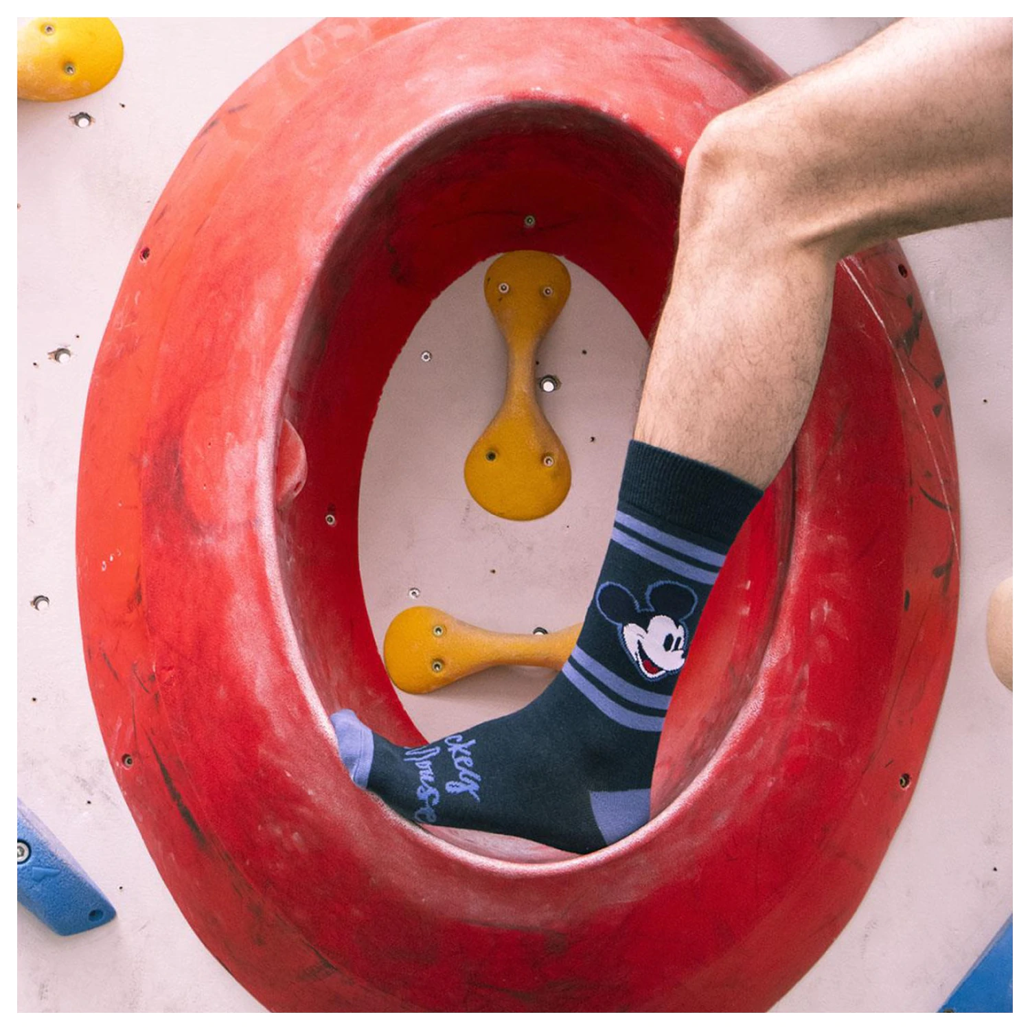 Disney Mickey Blue Moške dolge nogavice 38/45 fotografija izdelka