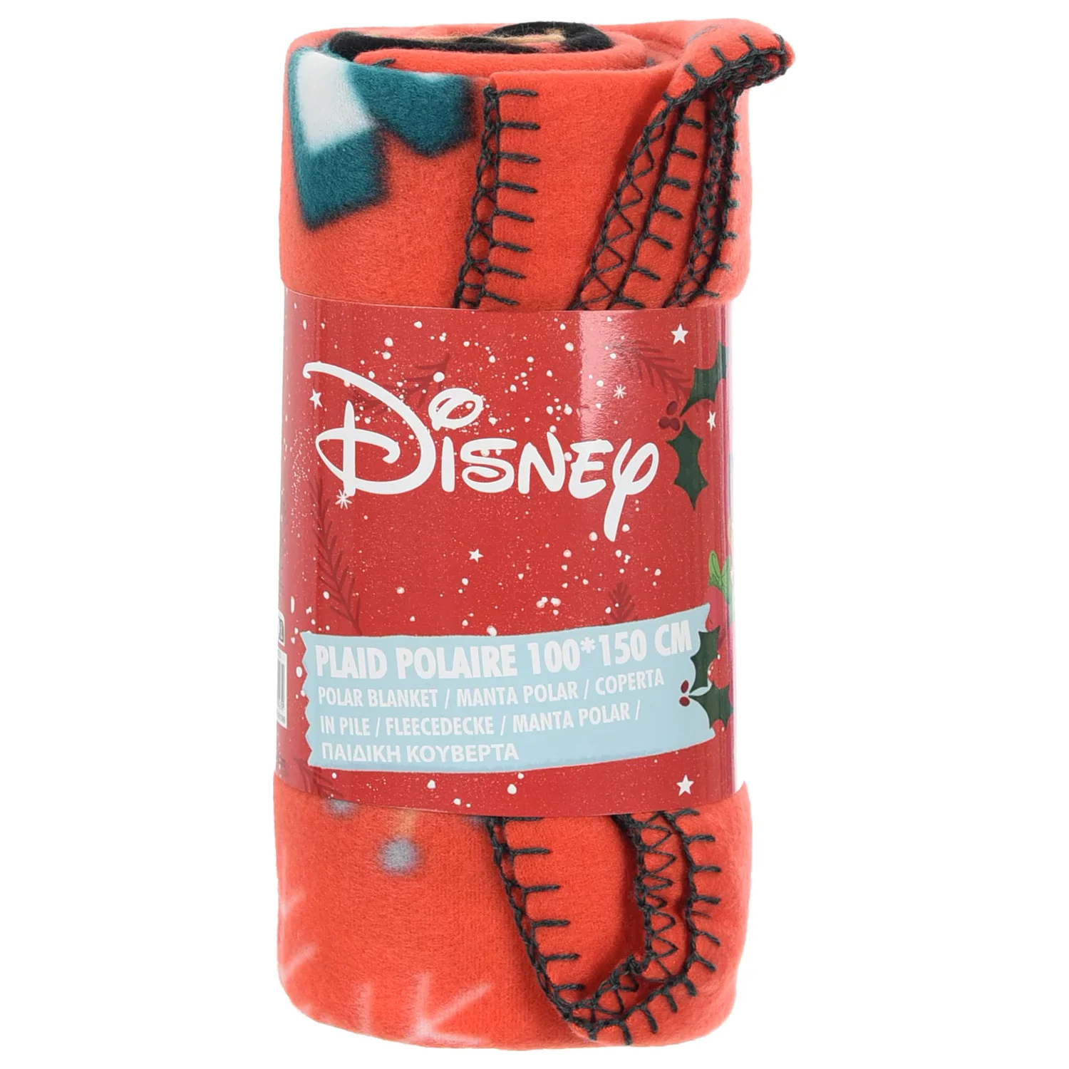 Disney Mickey Bright Christmas odeja iz flisa 100x150cm fotografija izdelka