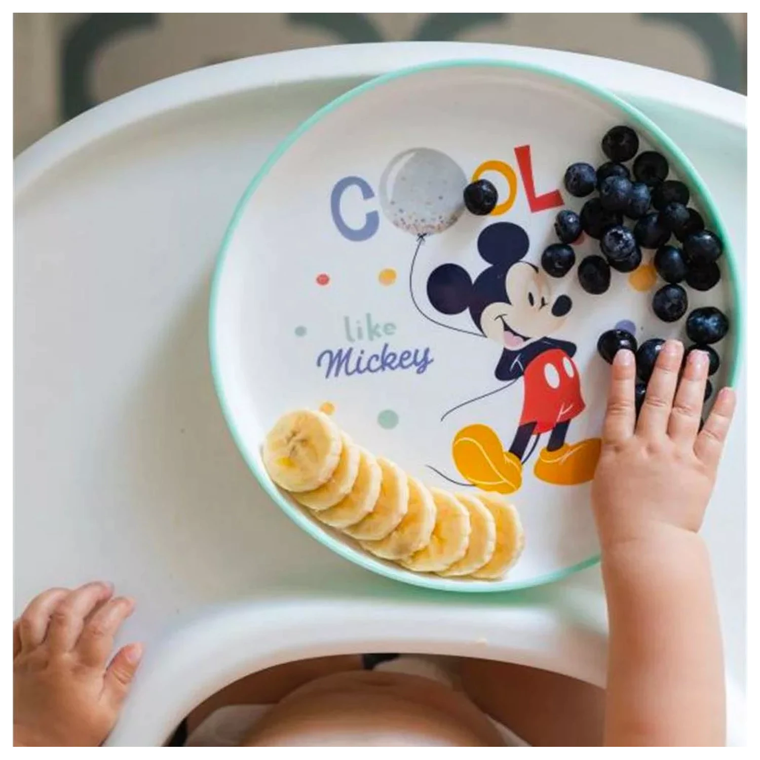 Disney Mickey Cool nedrseč mikro plitvi krožnik fotografija izdelka