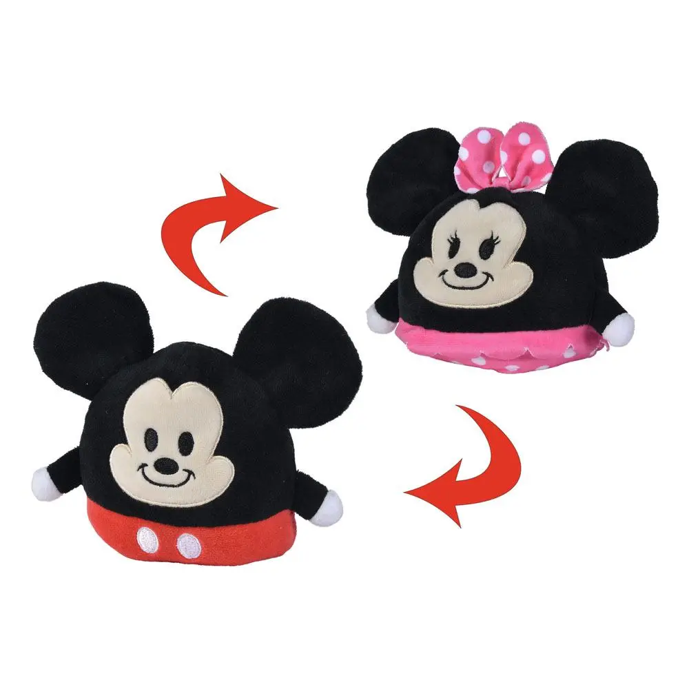 Disney: Mickey Mouse Reversible Plišasta Figura Mickey/Minnie 8 cm fotografija izdelka