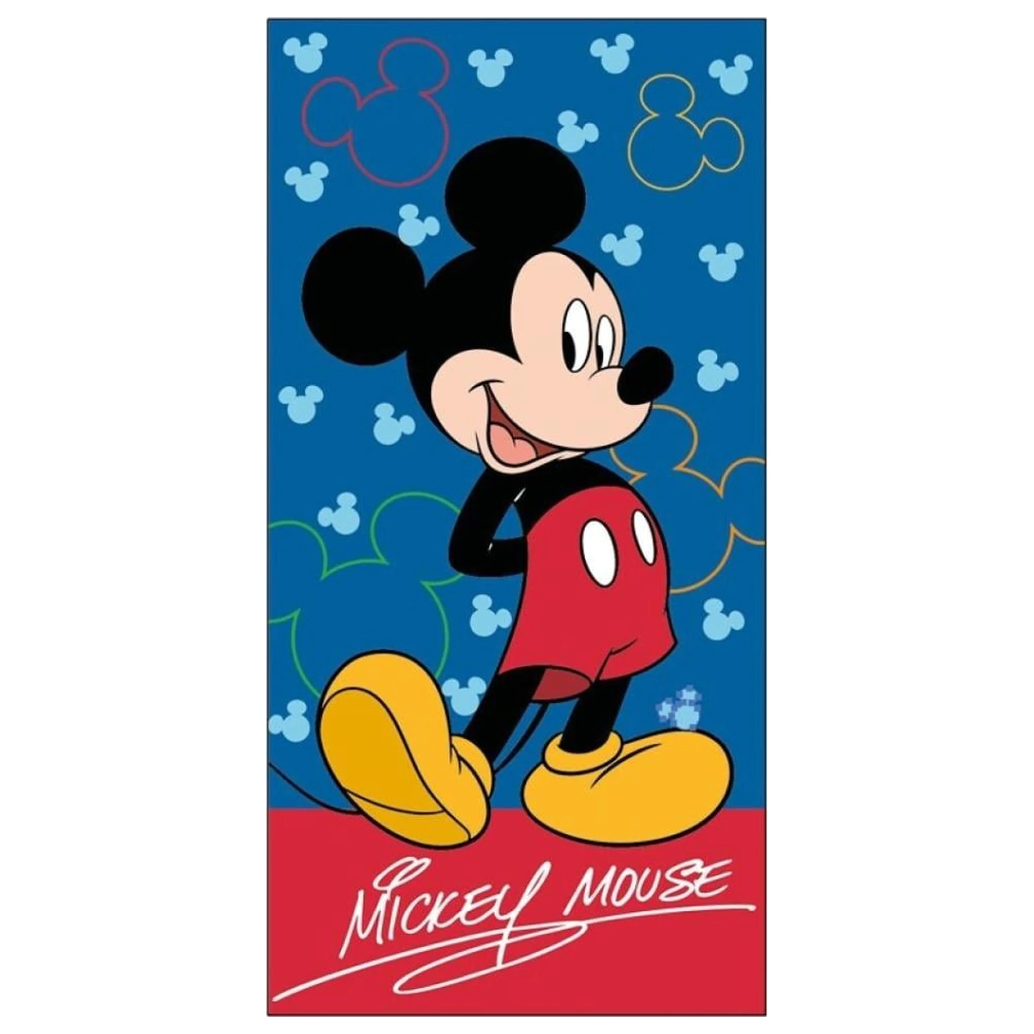 Disney Mickey Mouse Brisača za plažo 70x140cm fotografija izdelka