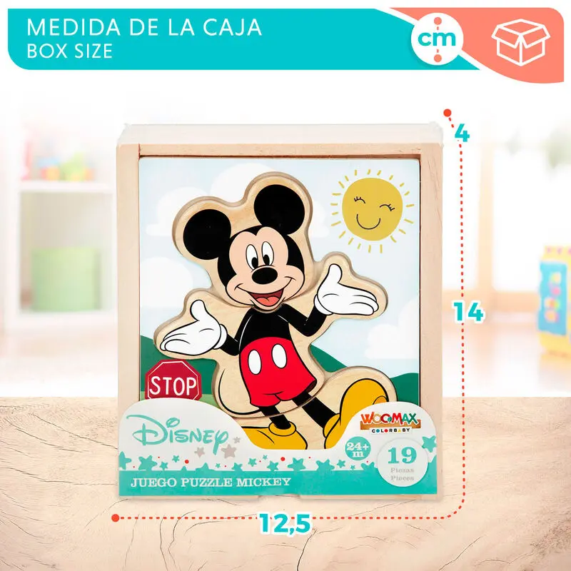 Disney Mickey lesena uganka fotografija izdelka