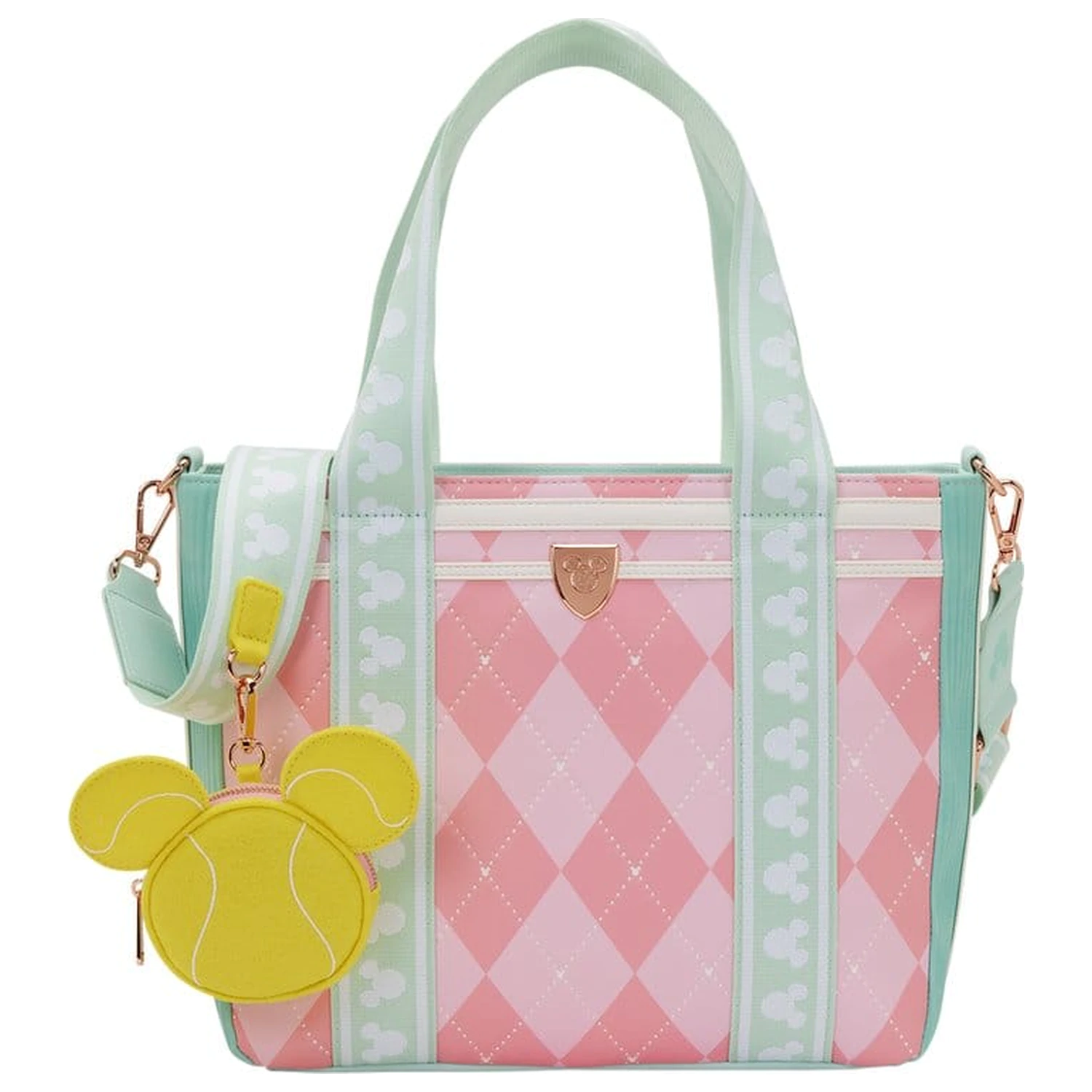 Disney by Loungefly Torba za čez ramo z denarnico za kovance Mickey&Friends Tennis fotografija izdelka