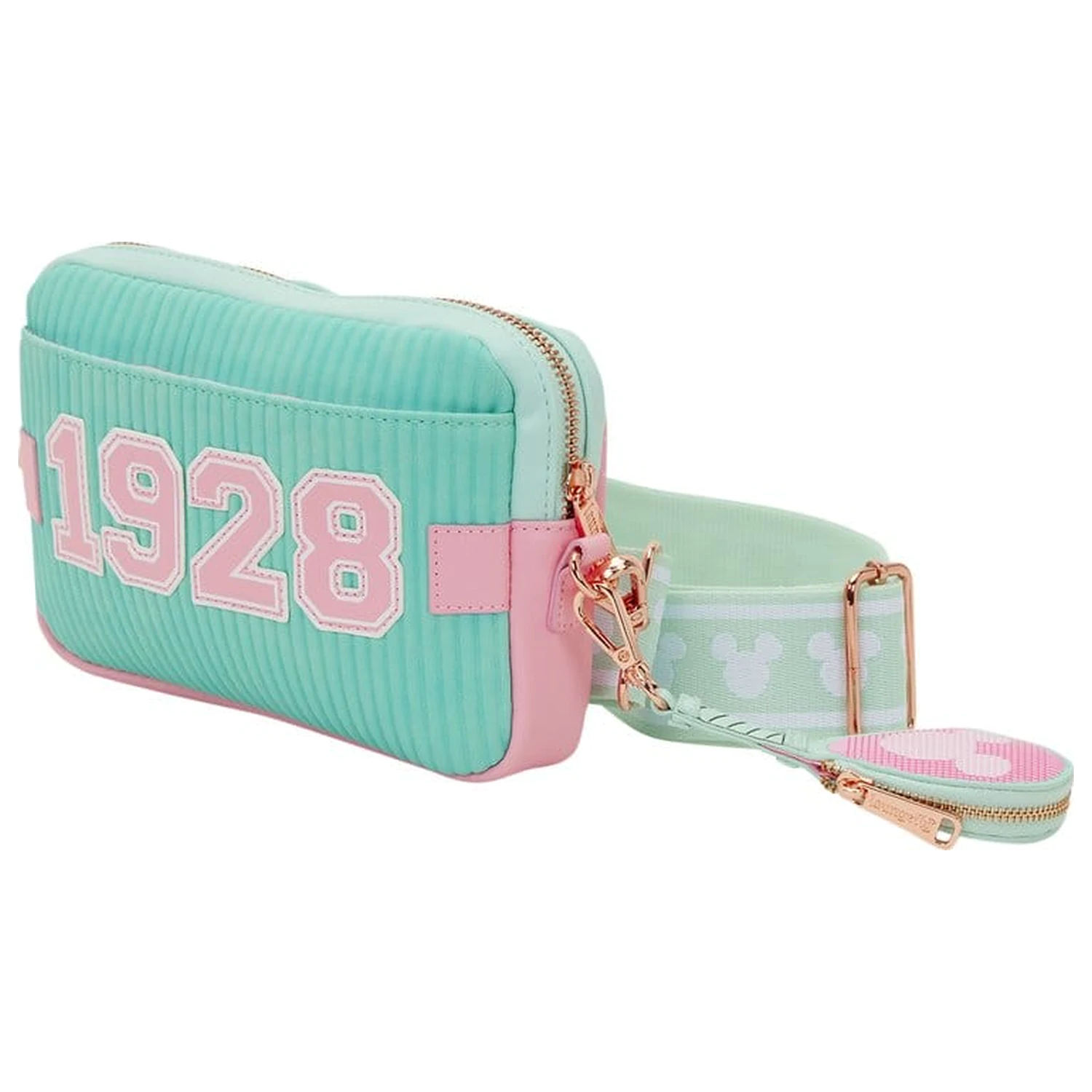 Disney by Loungefly Torba s pasom z denarnico za kovance Mickey & Friends Tennis fotografija izdelka